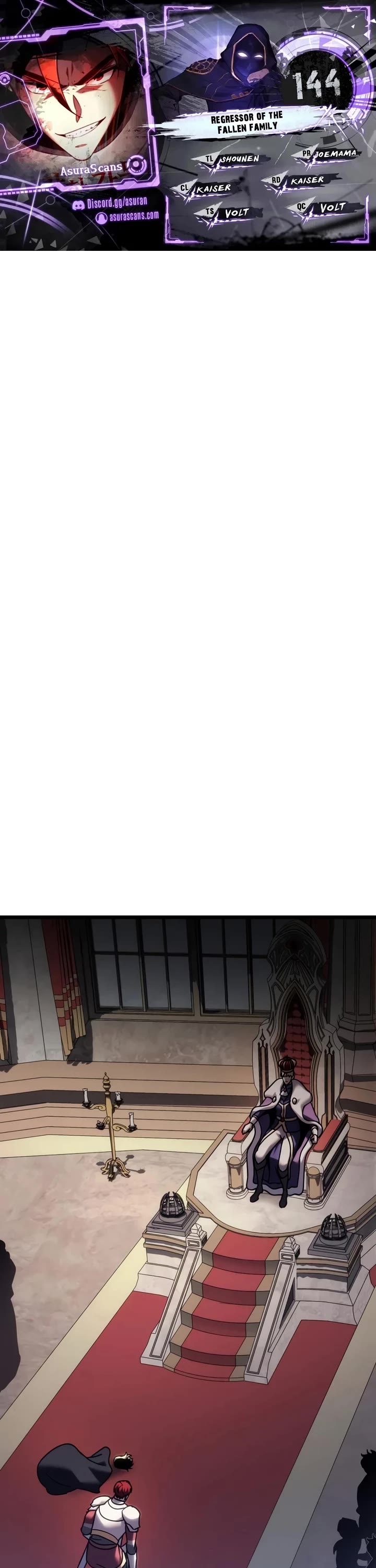 Regressor of the Fallen Family Chapter 144 page 1 - Chapter 144