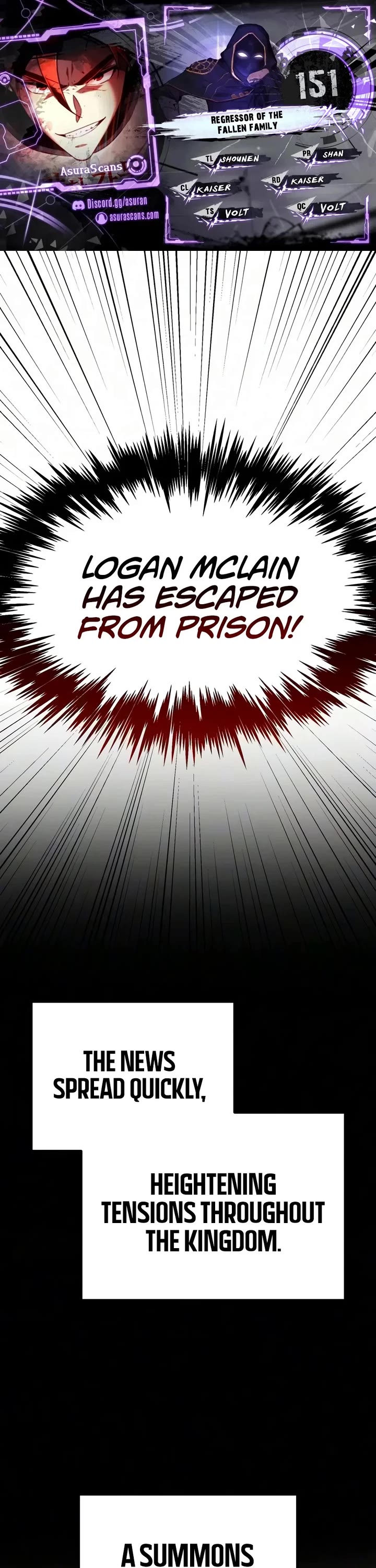 Regressor of the Fallen Family Chapter 151 page 1 - Chapter 151