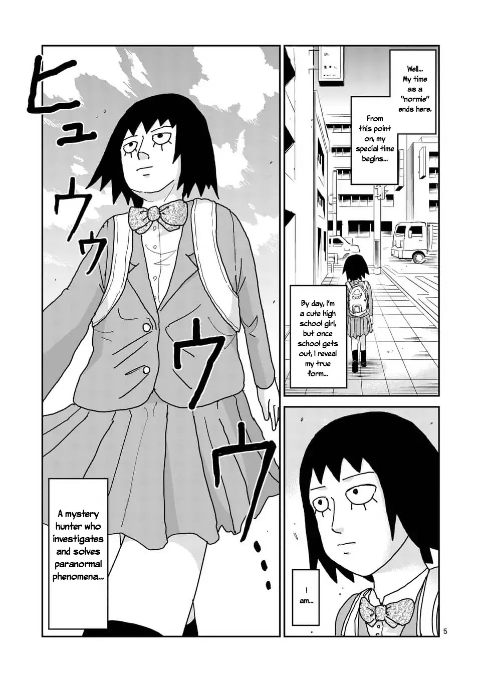 Reigen Chapter 1 page 5 - Chapter 1
