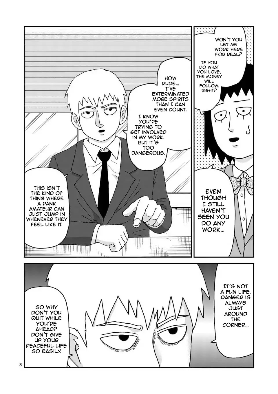 Reigen Chapter 1 page 8 - Chapter 1