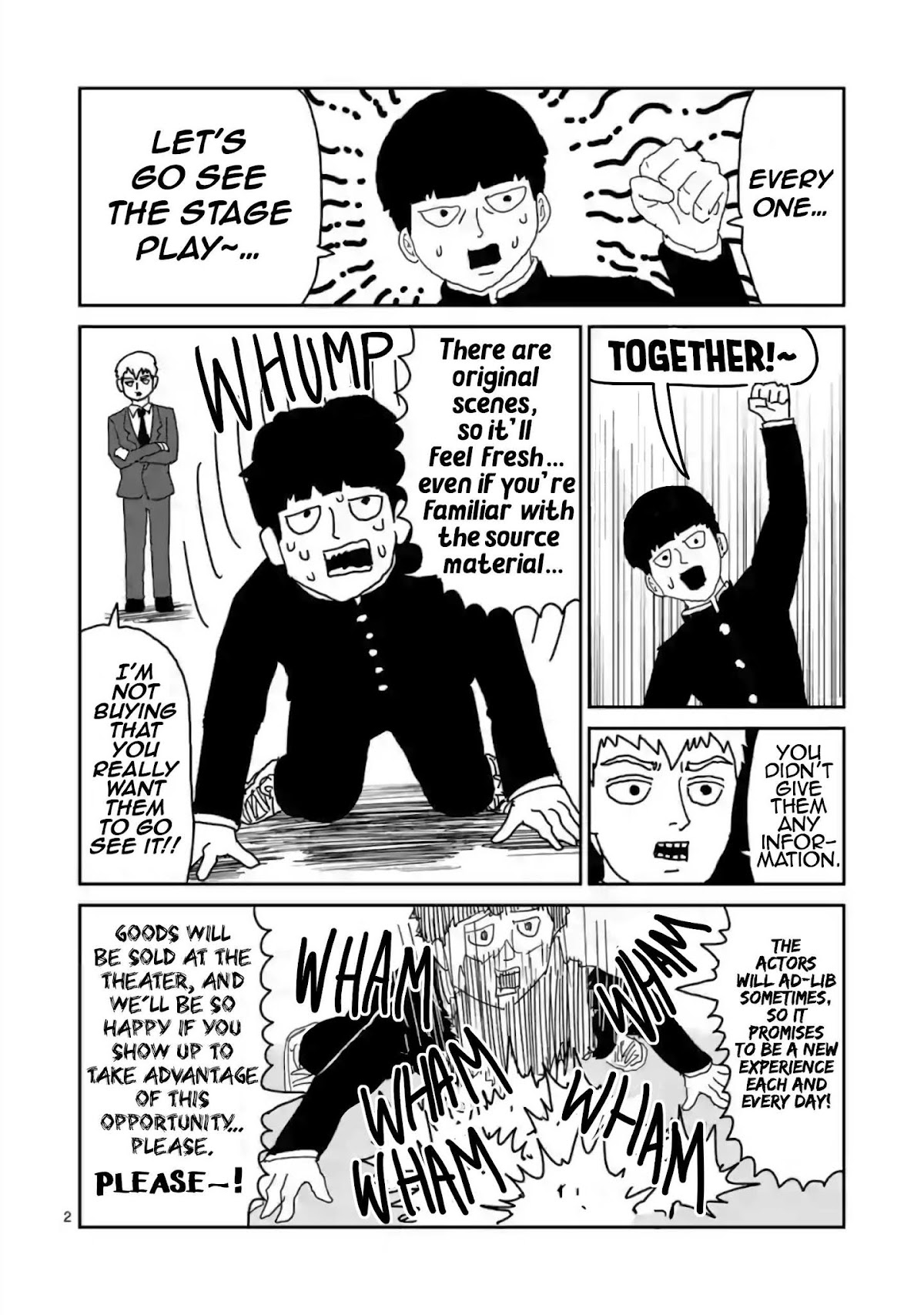 Reigen Chapter 3.5 page 2 - Chapter 3.5