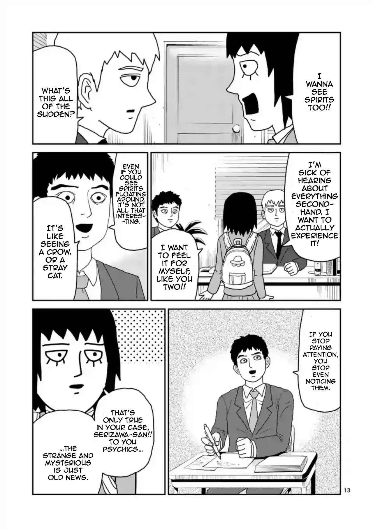 Reigen Chapter 3 page 13 - Chapter 3