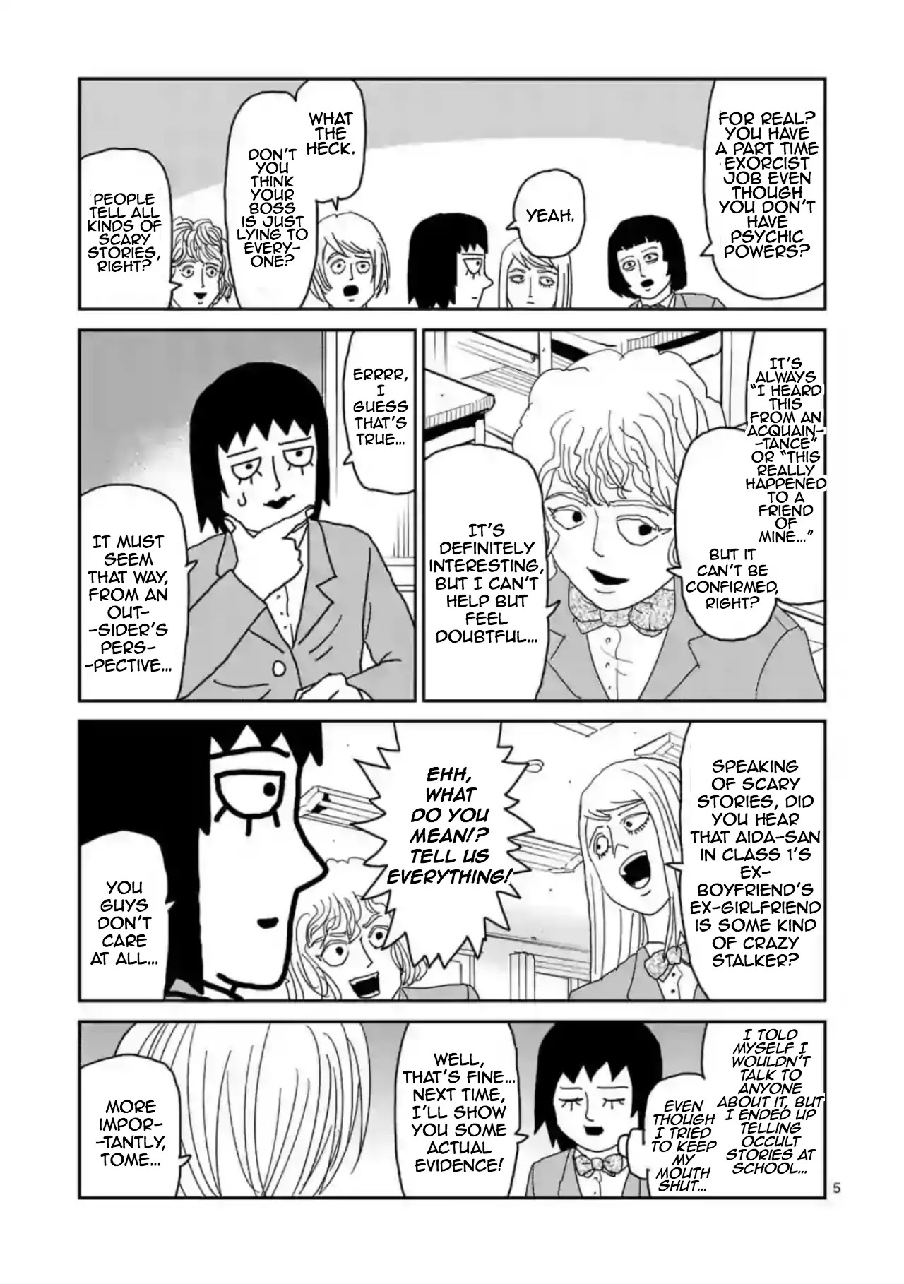 Reigen Chapter 3 page 5 - Chapter 3