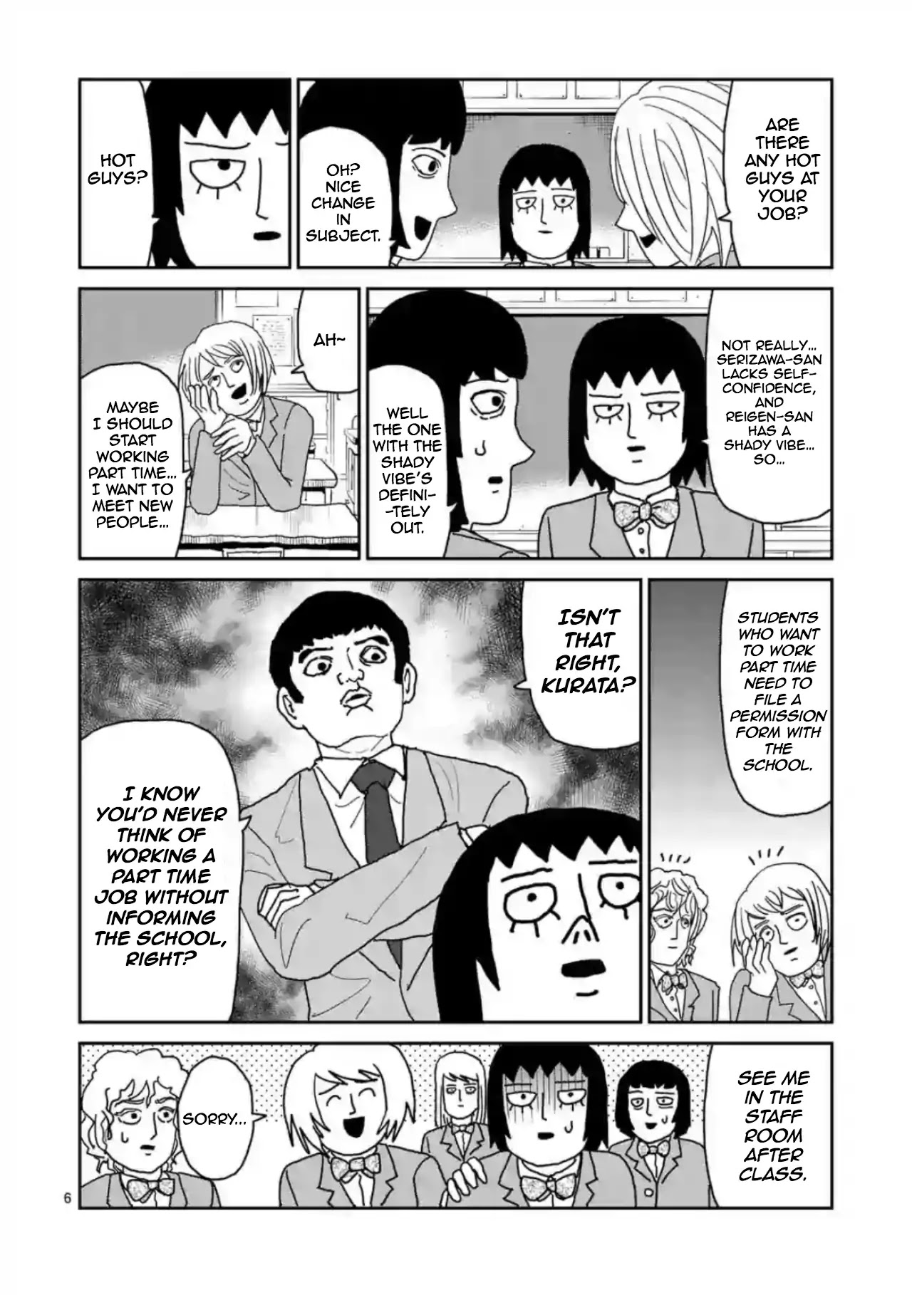 Reigen Chapter 3 page 6 - Chapter 3