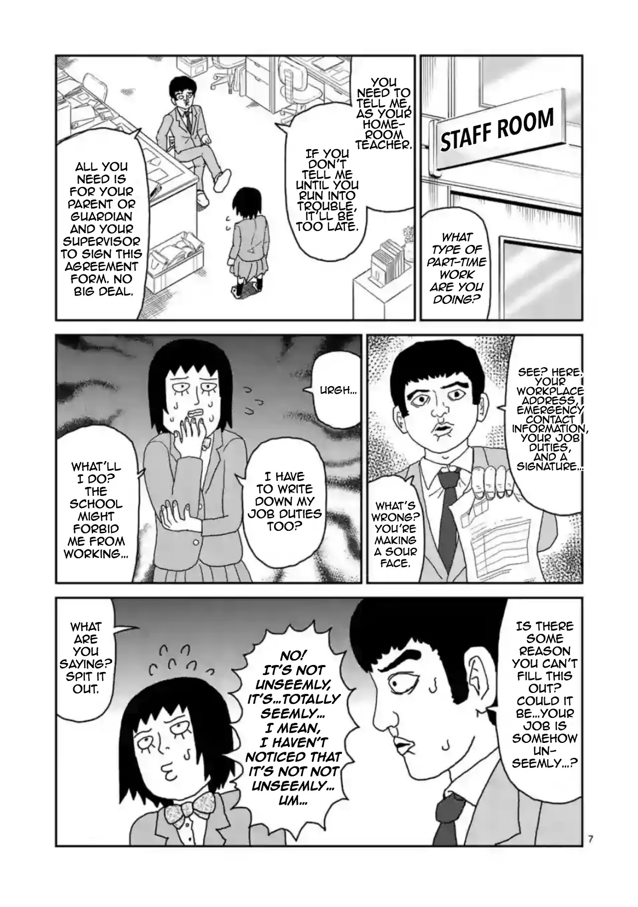 Reigen Chapter 3 page 7 - Chapter 3