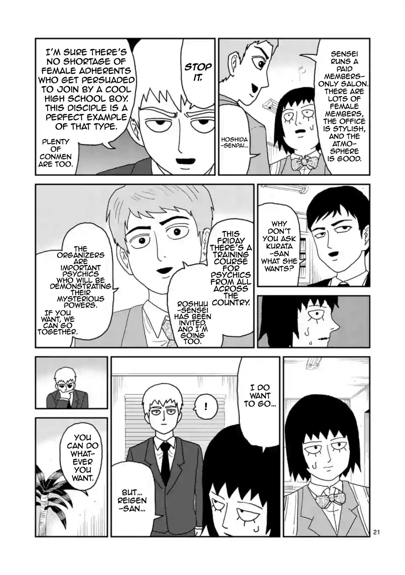 Reigen Chapter 4 page 21 - Chapter 4
