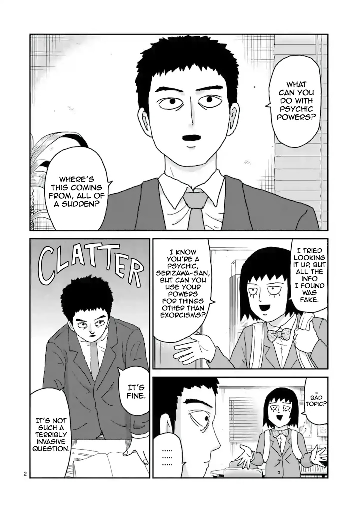 Reigen Chapter 5 page 2 - Chapter 5