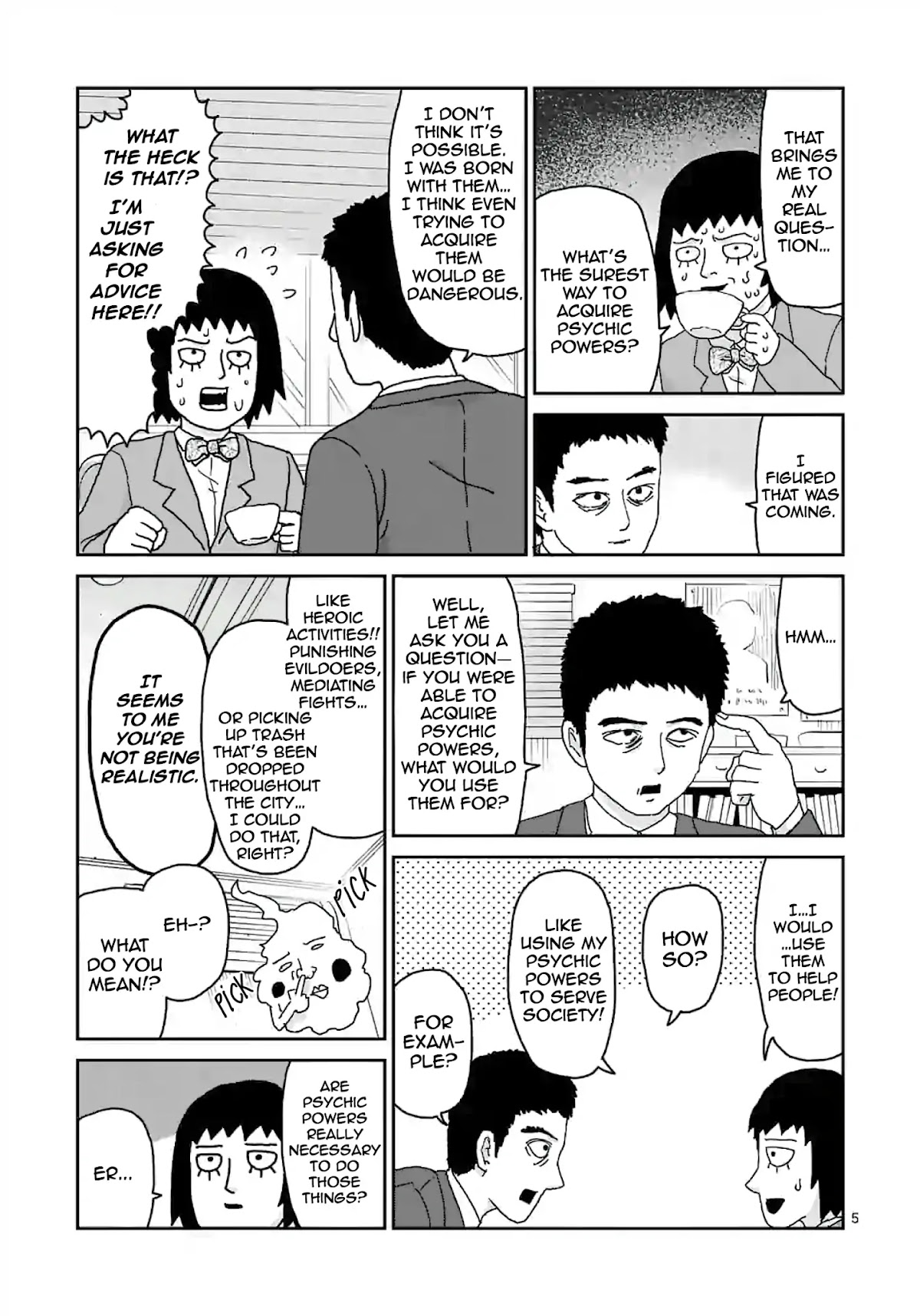 Reigen Chapter 5 page 5 - Chapter 5