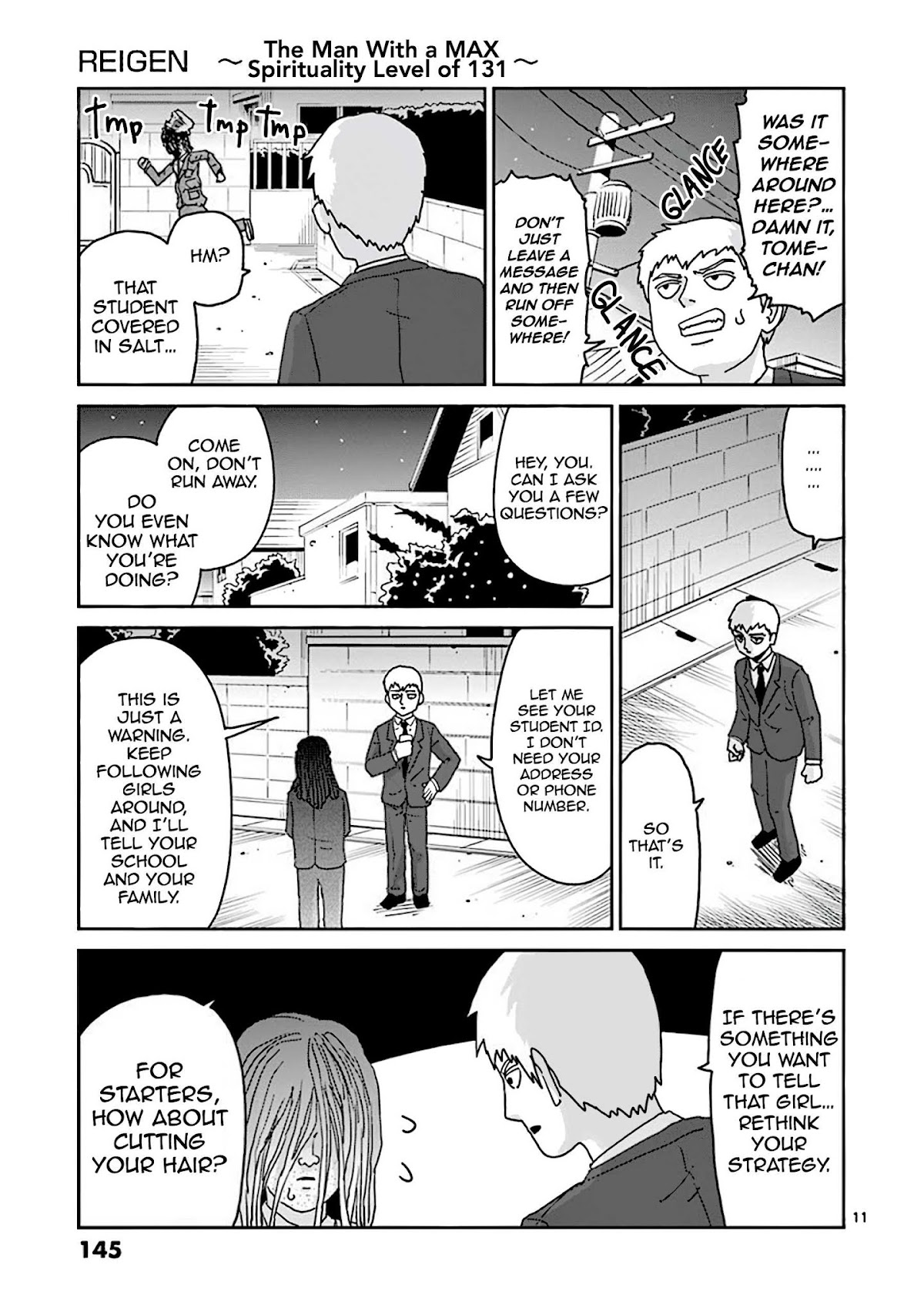 Reigen Chapter 6 page 11 - Chapter 6: SALT SPLASH