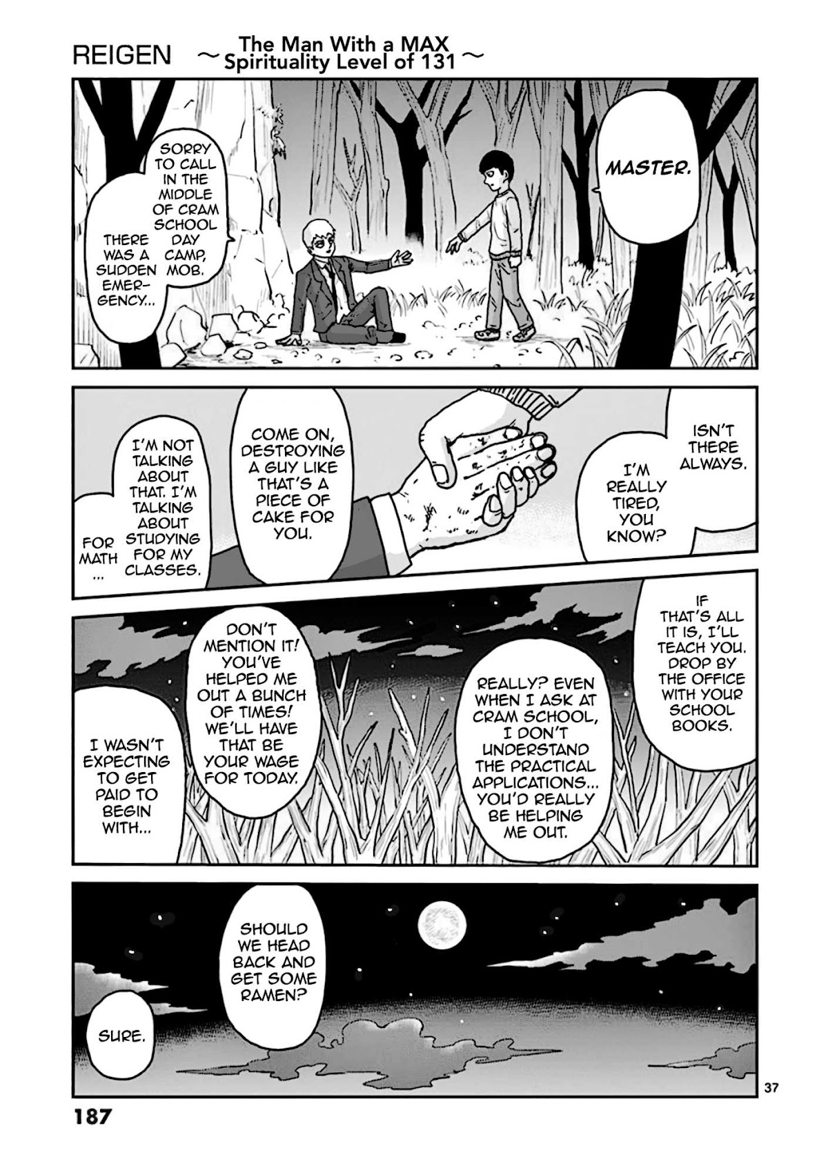Reigen Chapter 7 page 37 - Chapter 7: REIGEN [END]