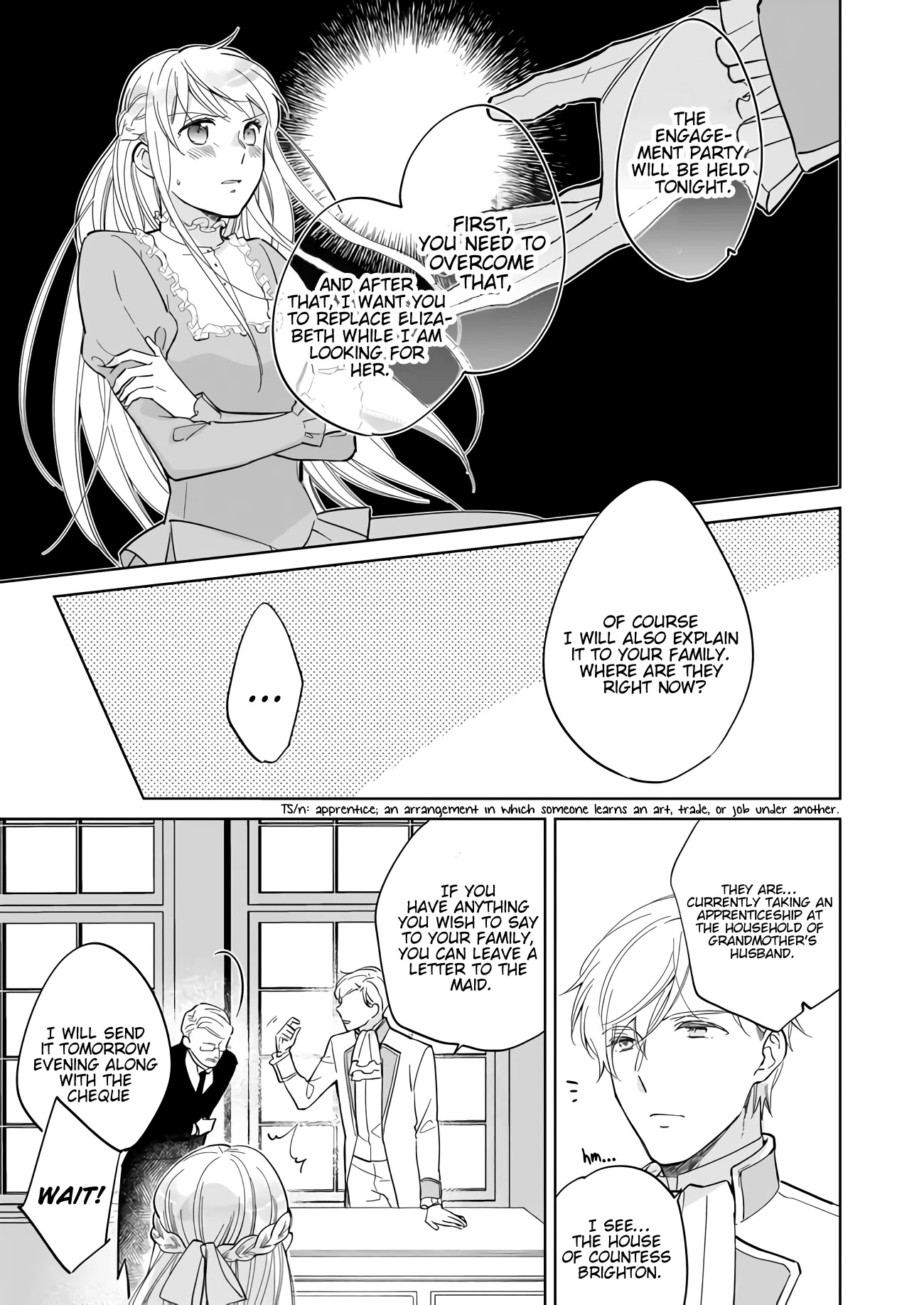 Reijou Elizabeth no Kareinaru Migawari Seikatsu Chapter 1.1 page 15 - Chapter 1.1