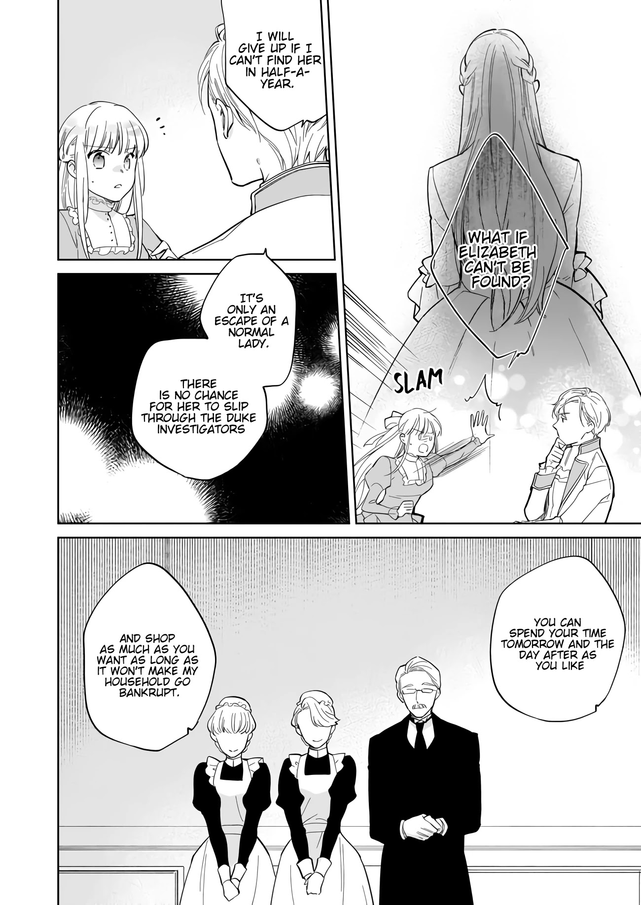 Reijou Elizabeth no Kareinaru Migawari Seikatsu Chapter 1.1 page 16 - Chapter 1.1