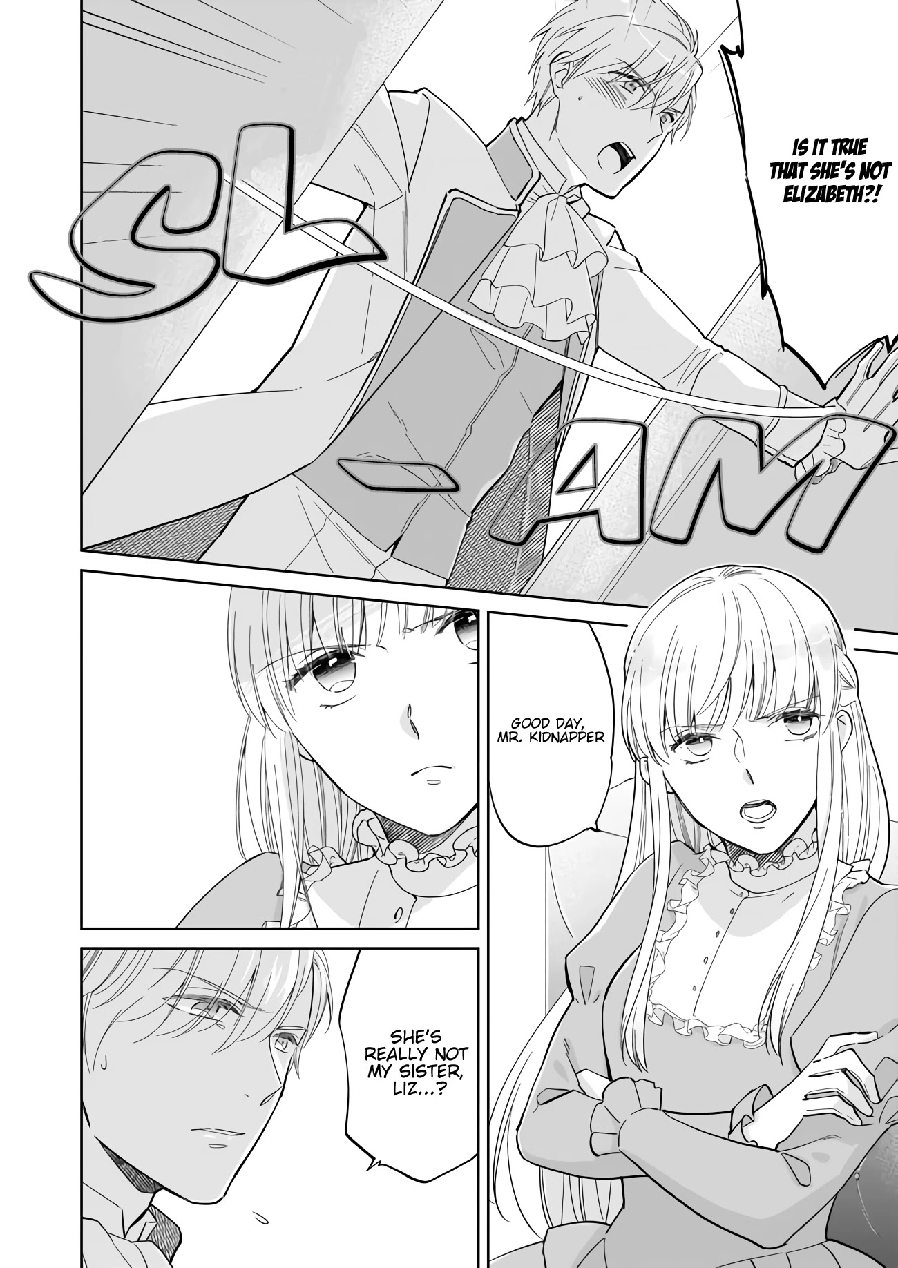 Reijou Elizabeth no Kareinaru Migawari Seikatsu Chapter 1.1 page 6 - Chapter 1.1