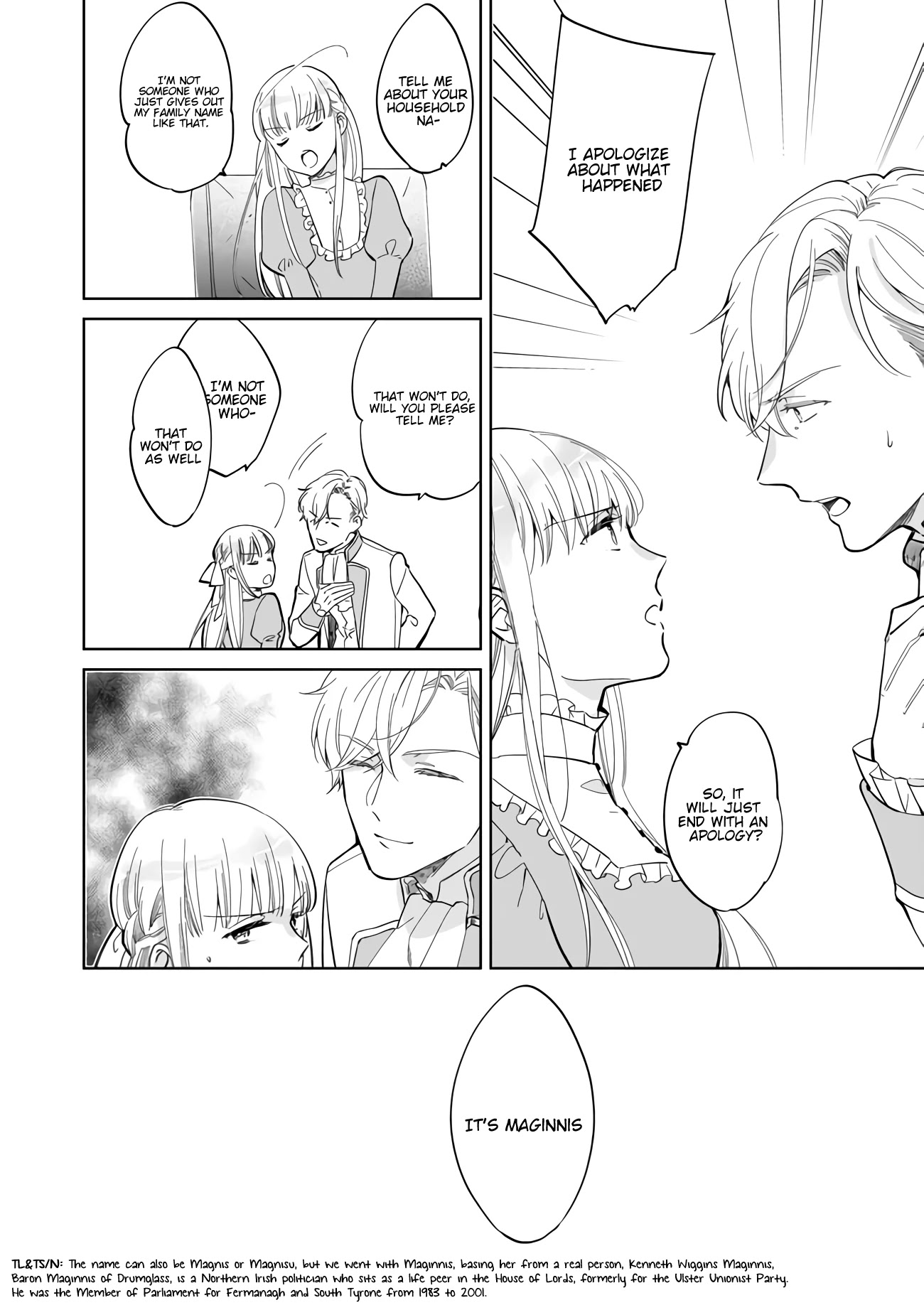 Reijou Elizabeth no Kareinaru Migawari Seikatsu Chapter 1.1 page 8 - Chapter 1.1