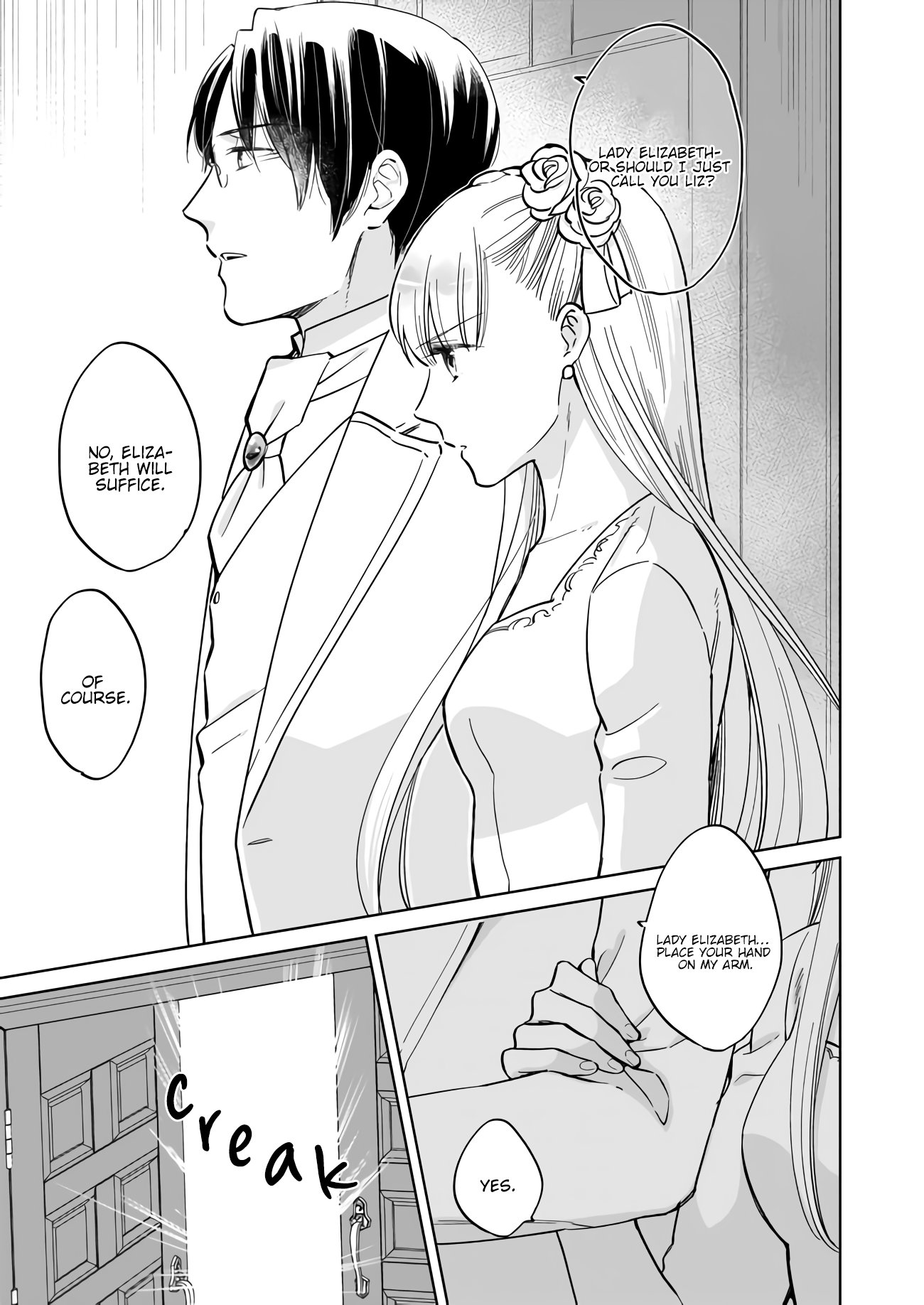 Reijou Elizabeth no Kareinaru Migawari Seikatsu Chapter 1.2 page 10 - Chapter 1.2