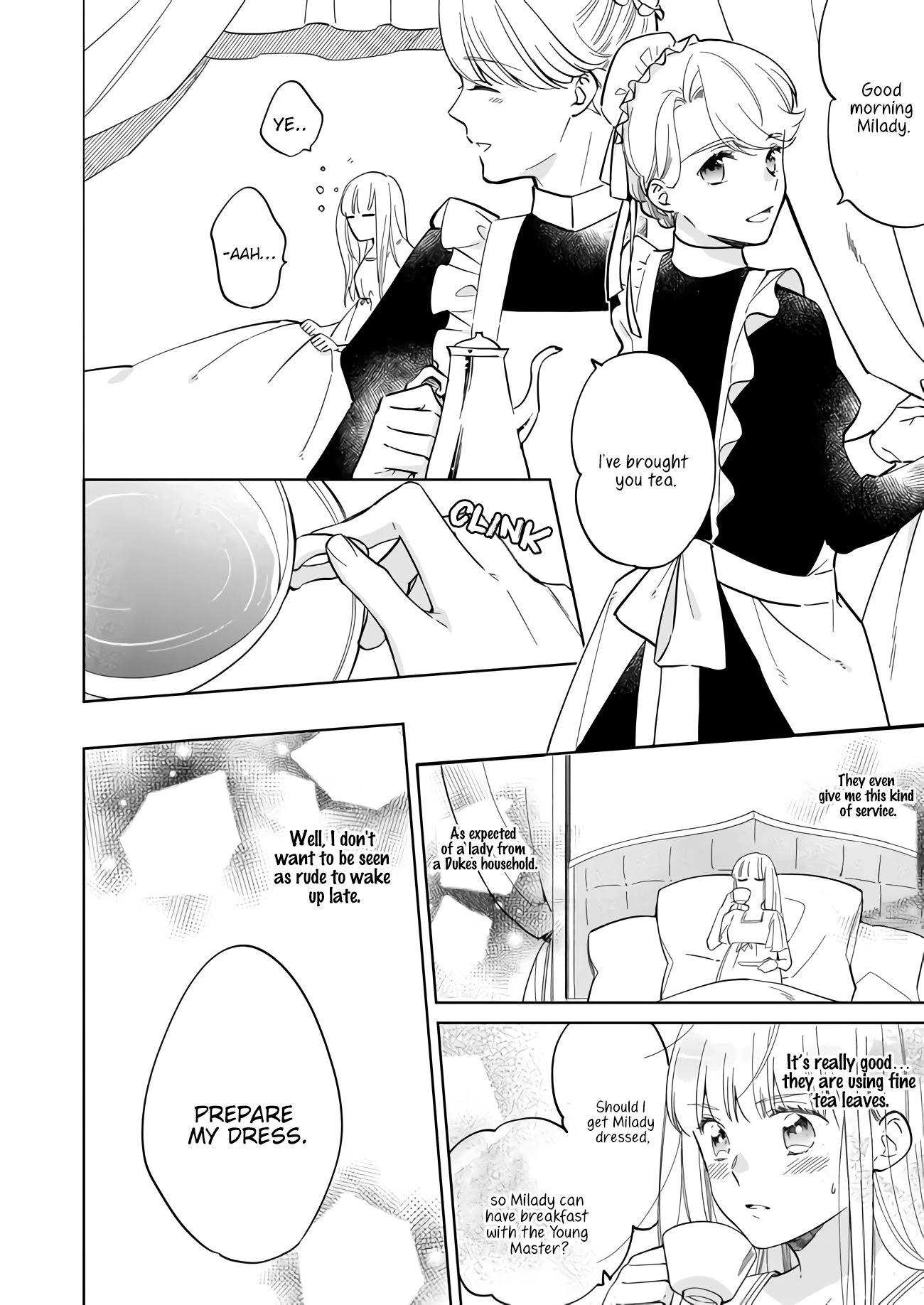 Reijou Elizabeth no Kareinaru Migawari Seikatsu Chapter 1.2 page 15 - Chapter 1.2