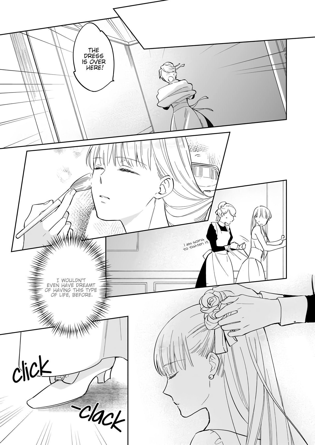 Reijou Elizabeth no Kareinaru Migawari Seikatsu Chapter 1.2 page 2 - Chapter 1.2