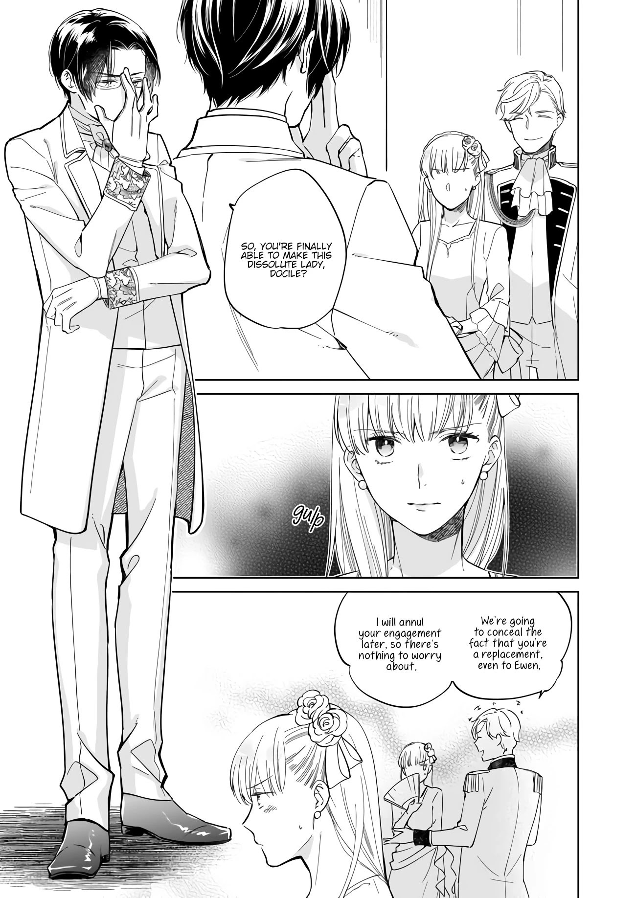 Reijou Elizabeth no Kareinaru Migawari Seikatsu Chapter 1.2 page 4 - Chapter 1.2