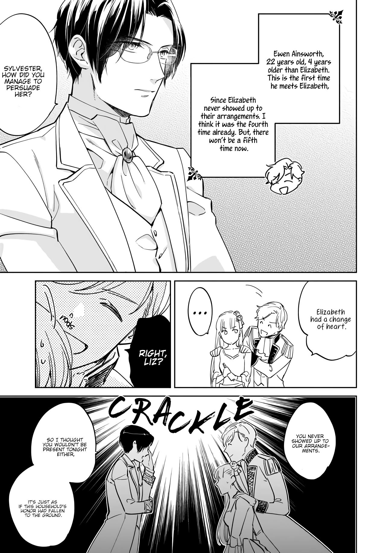 Reijou Elizabeth no Kareinaru Migawari Seikatsu Chapter 1.2 page 6 - Chapter 1.2