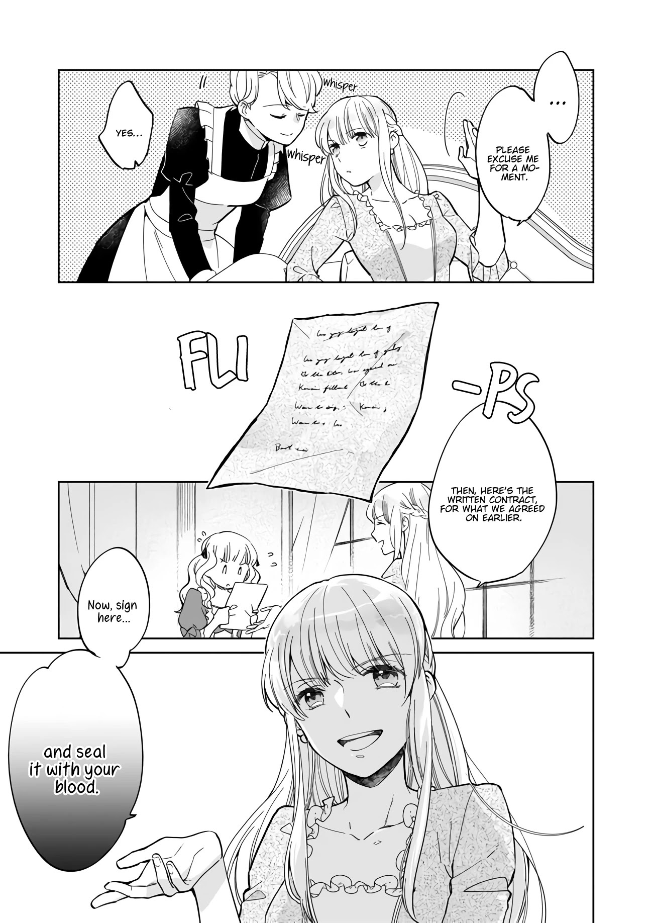 Reijou Elizabeth no Kareinaru Migawari Seikatsu Chapter 2.1 page 8 - Chapter 2.1