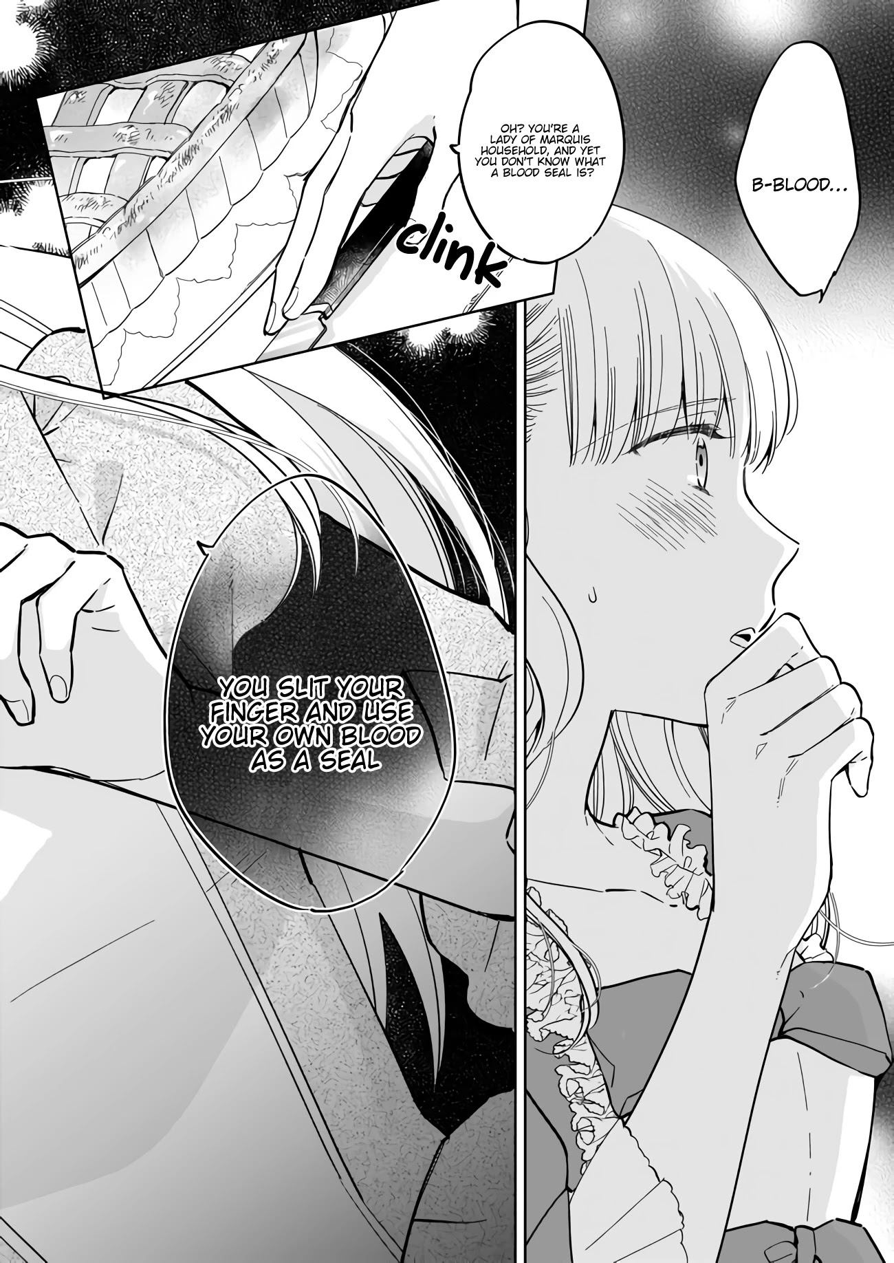 Reijou Elizabeth no Kareinaru Migawari Seikatsu Chapter 2.1 page 9 - Chapter 2.1