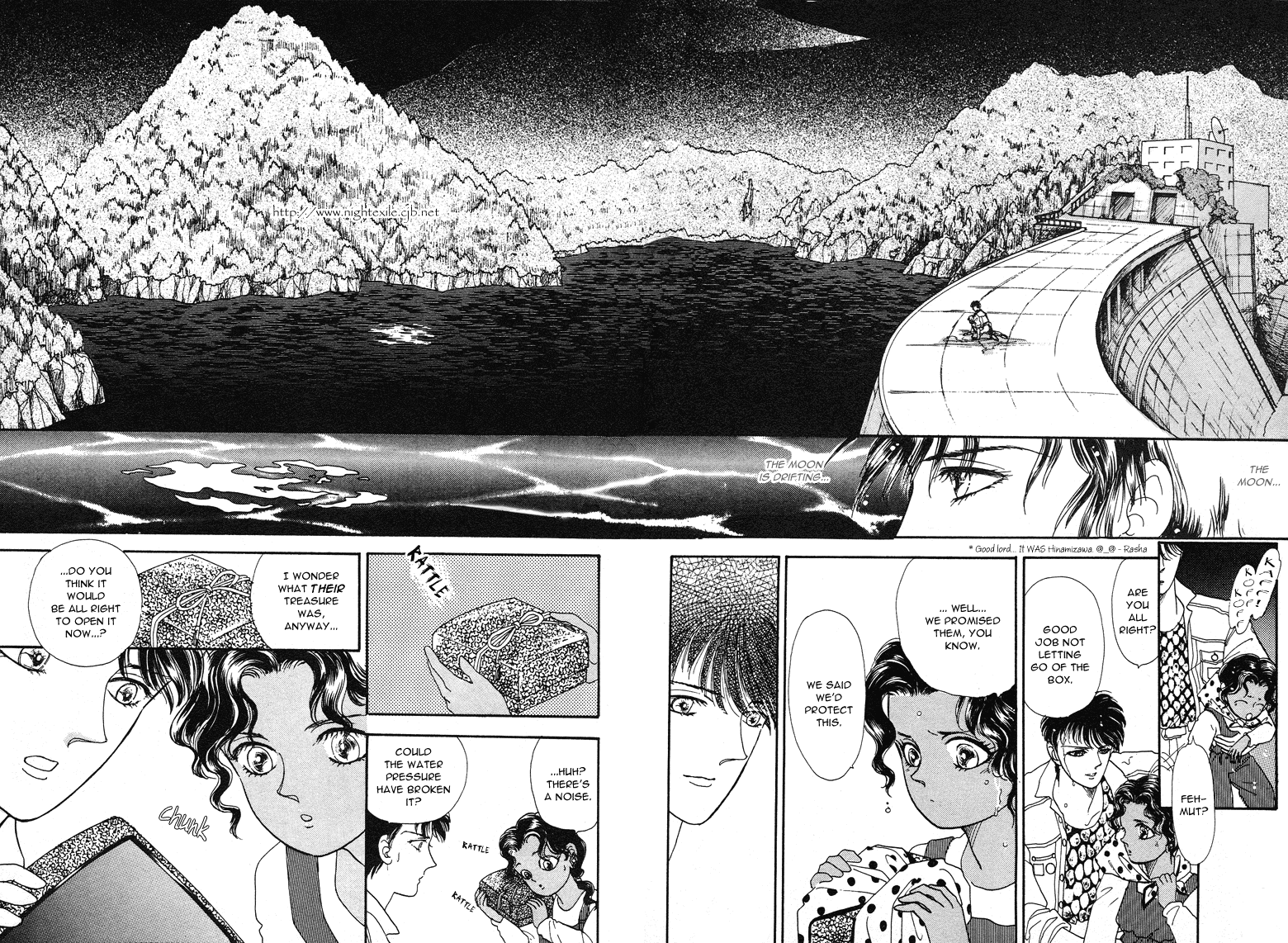 Reikan Shouhou Kabushikigaisha Chapter 15.2 page 44 - Chapter 15 v2 : From the Moon's Drifting Sky