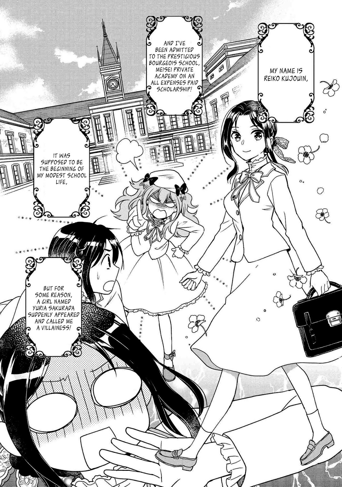 Reiko's Style: Despite Being Mistaken for a Rich Villainess, She's Actually Just Penniless Chapter 2 page 3 - Chapter 2