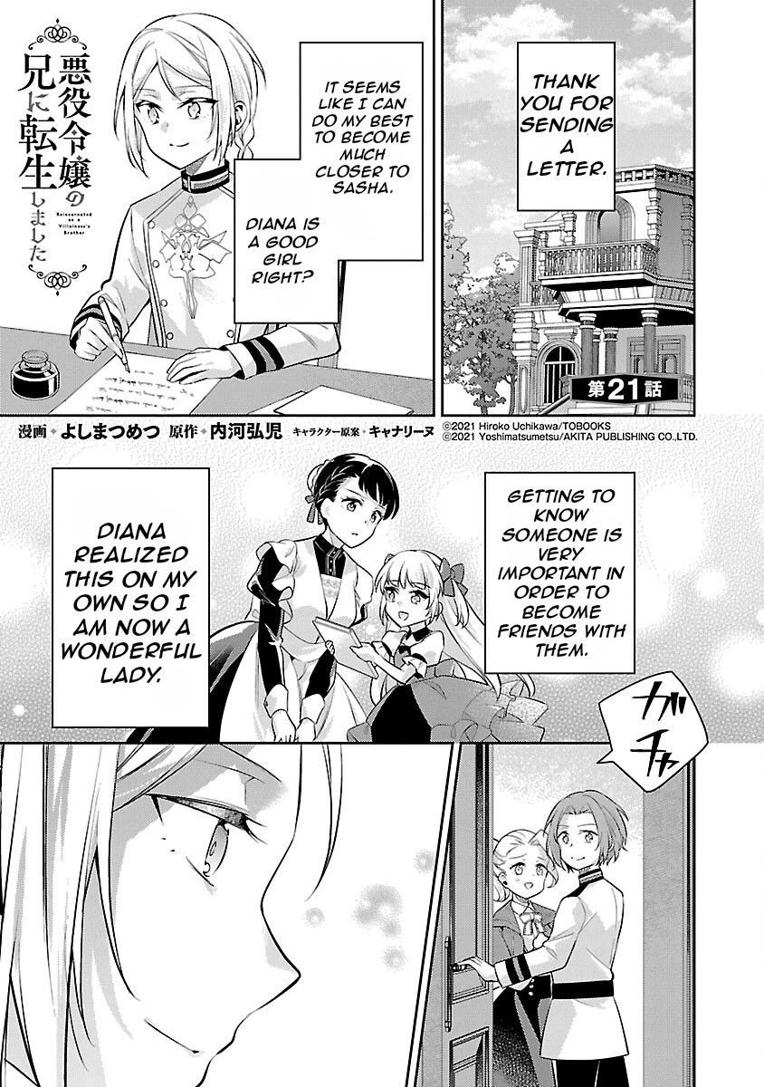 Reincarnated as a Villainess's Brother Chapter 21 page 2 - Chapter 21