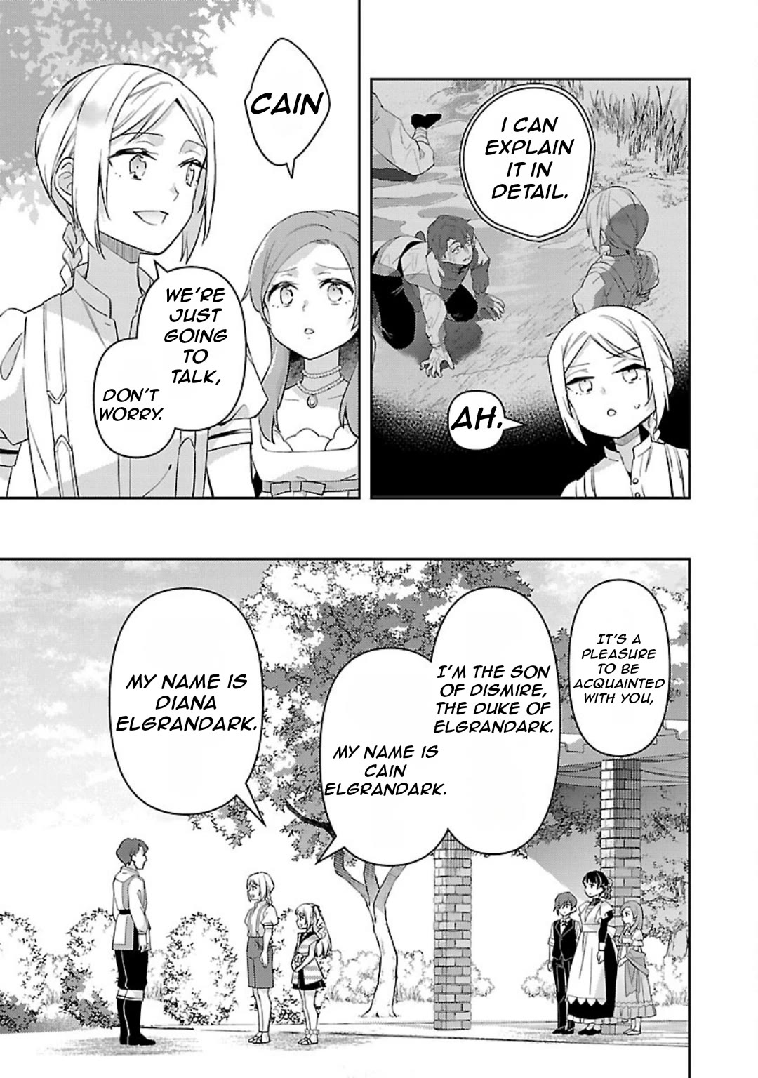 Reincarnated as a Villainess's Brother Chapter 30 page 10 - Chapter 30