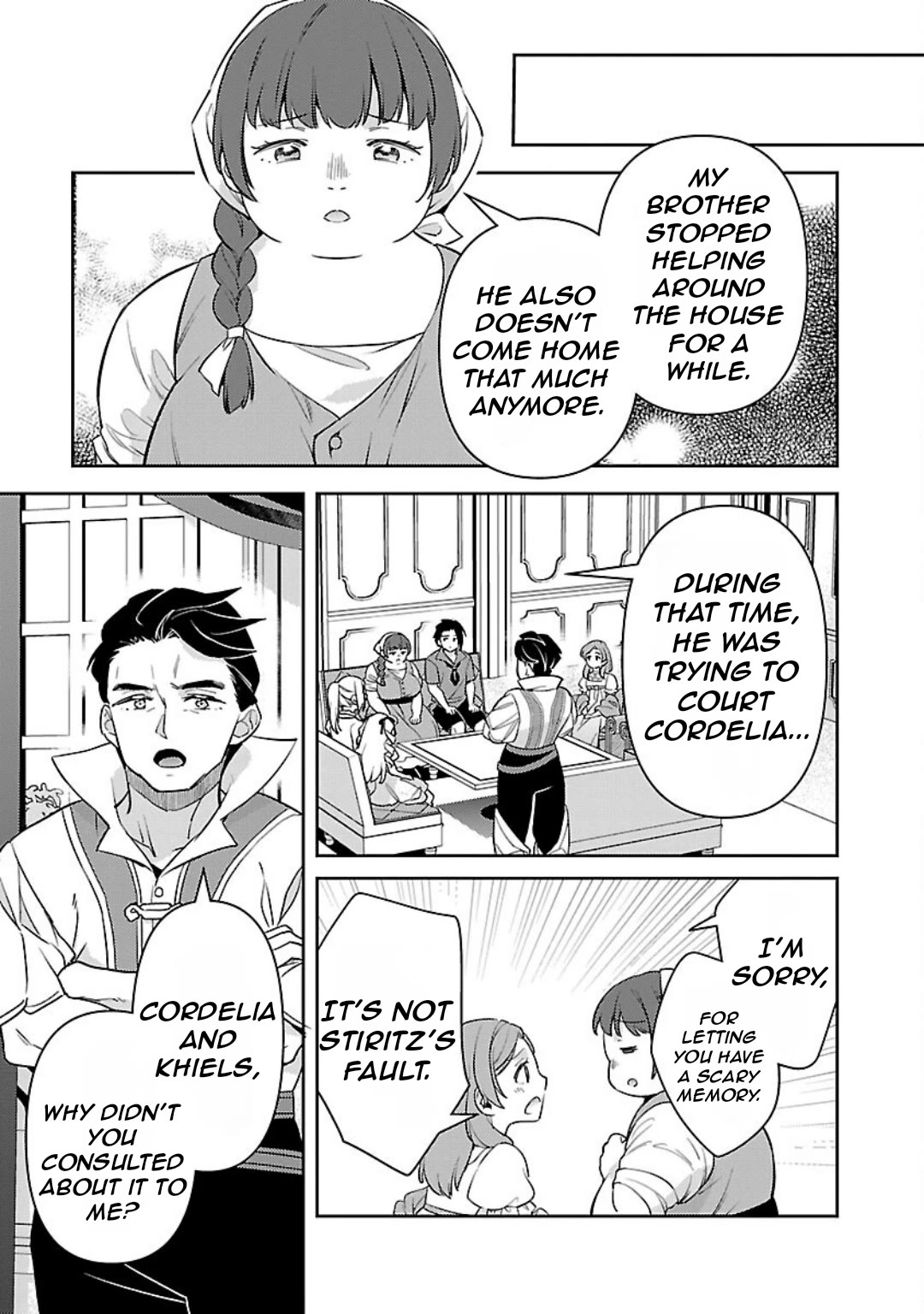 Reincarnated as a Villainess's Brother Chapter 31 page 13 - Chapter 31