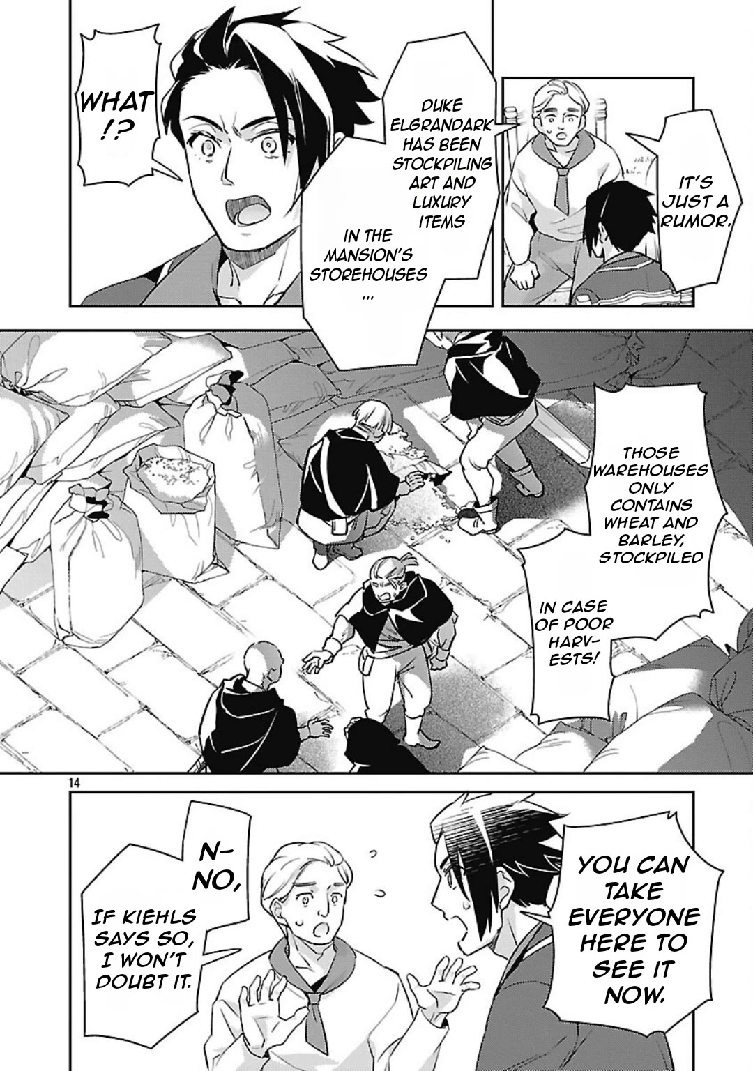 Reincarnated as a Villainess's Brother Chapter 33 page 15 - Chapter 33
