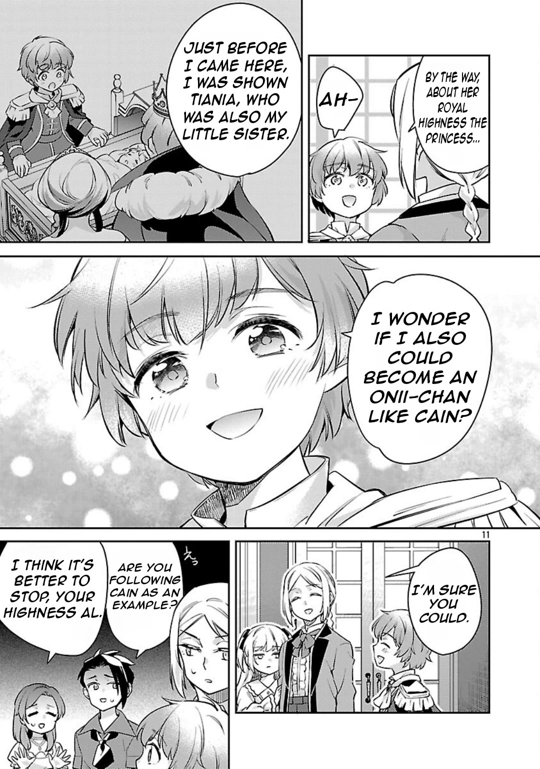 Reincarnated as a Villainess's Brother Chapter 35 page 12 - Chapter 35