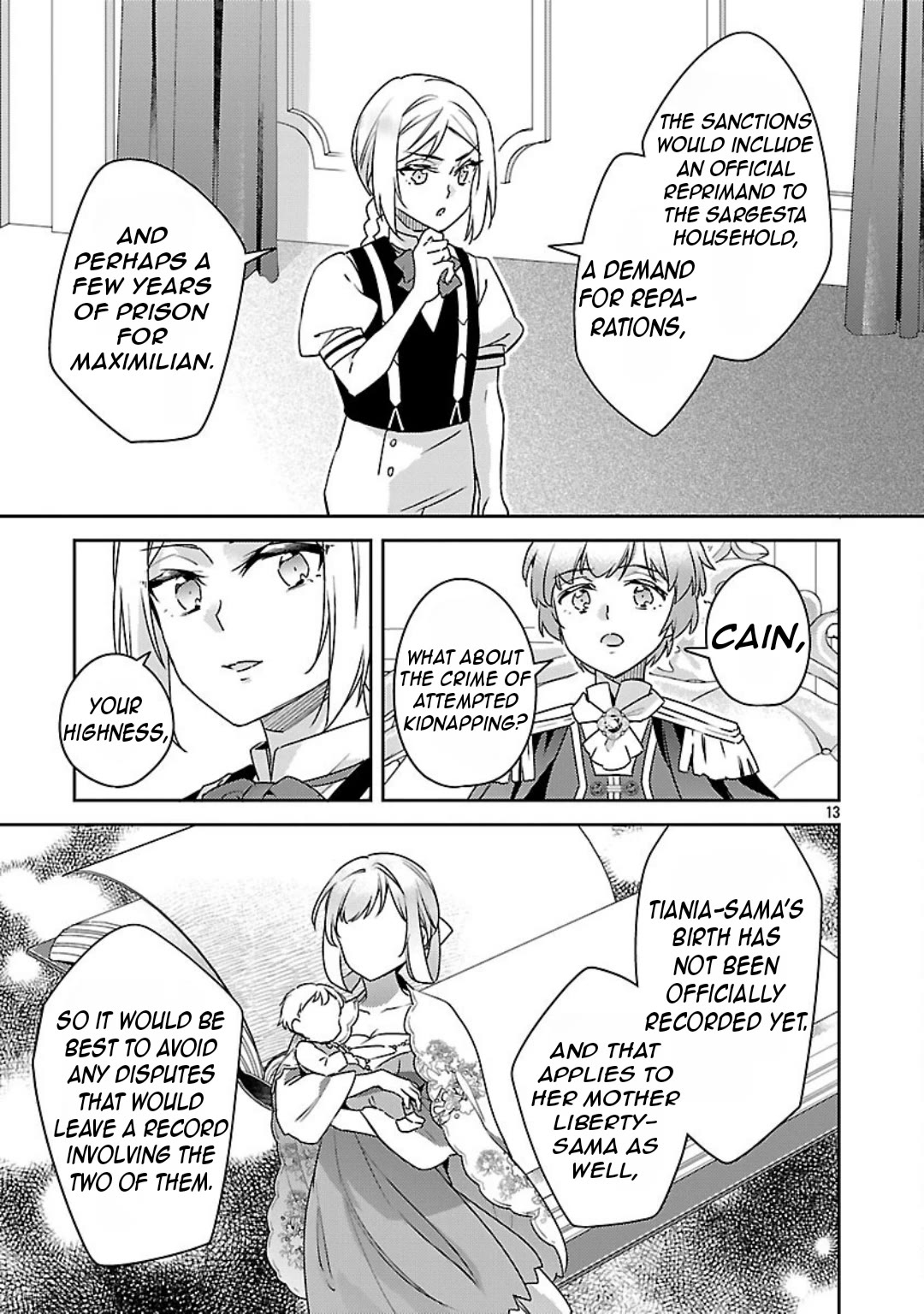 Reincarnated as a Villainess's Brother Chapter 37 page 14 - Chapter 37