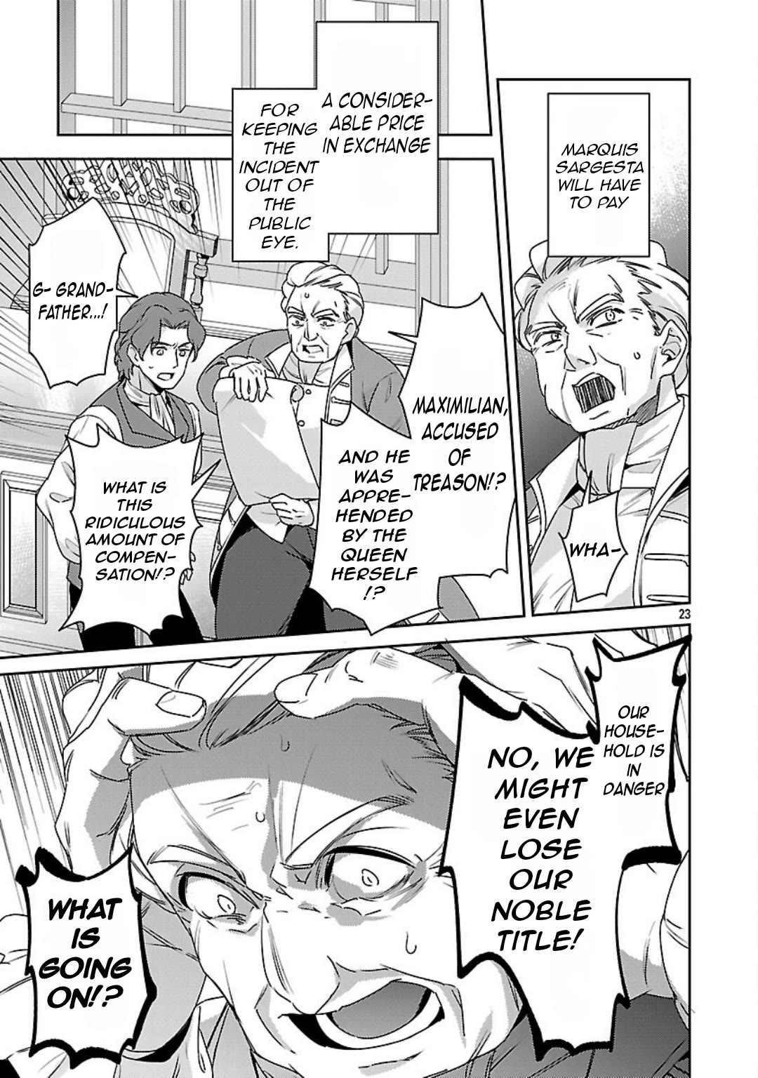 Reincarnated as a Villainess's Brother Chapter 37 page 24 - Chapter 37