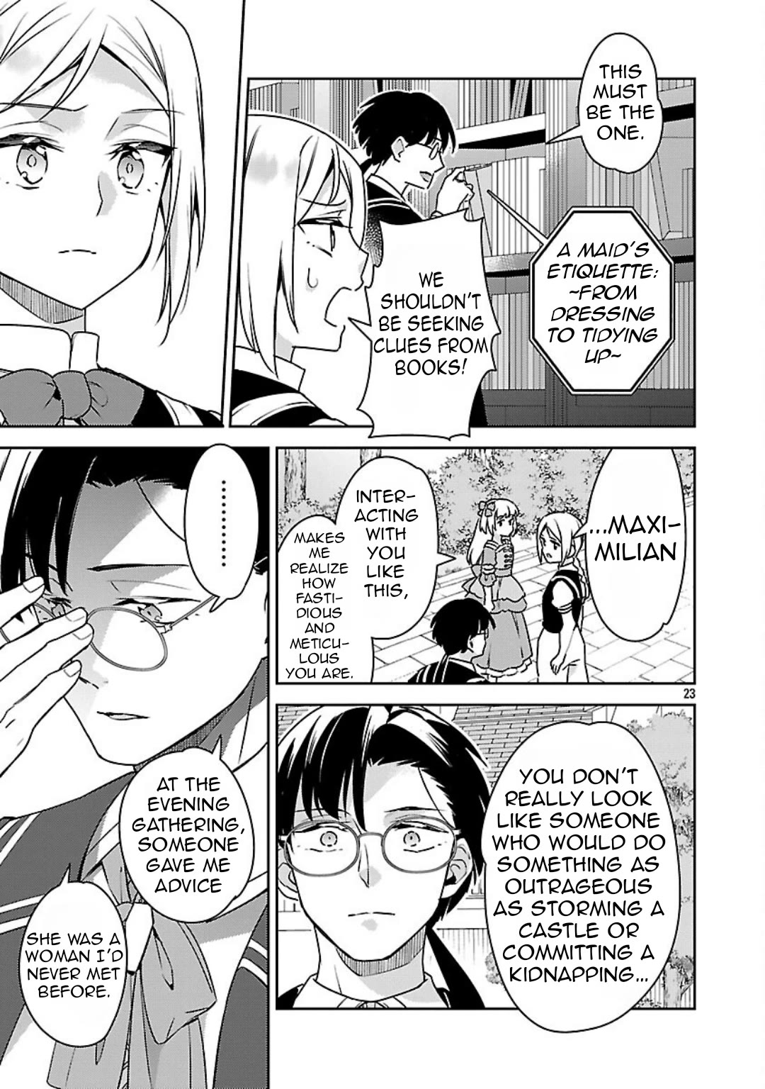 Reincarnated as a Villainess's Brother Chapter 38 page 23 - Chapter 38
