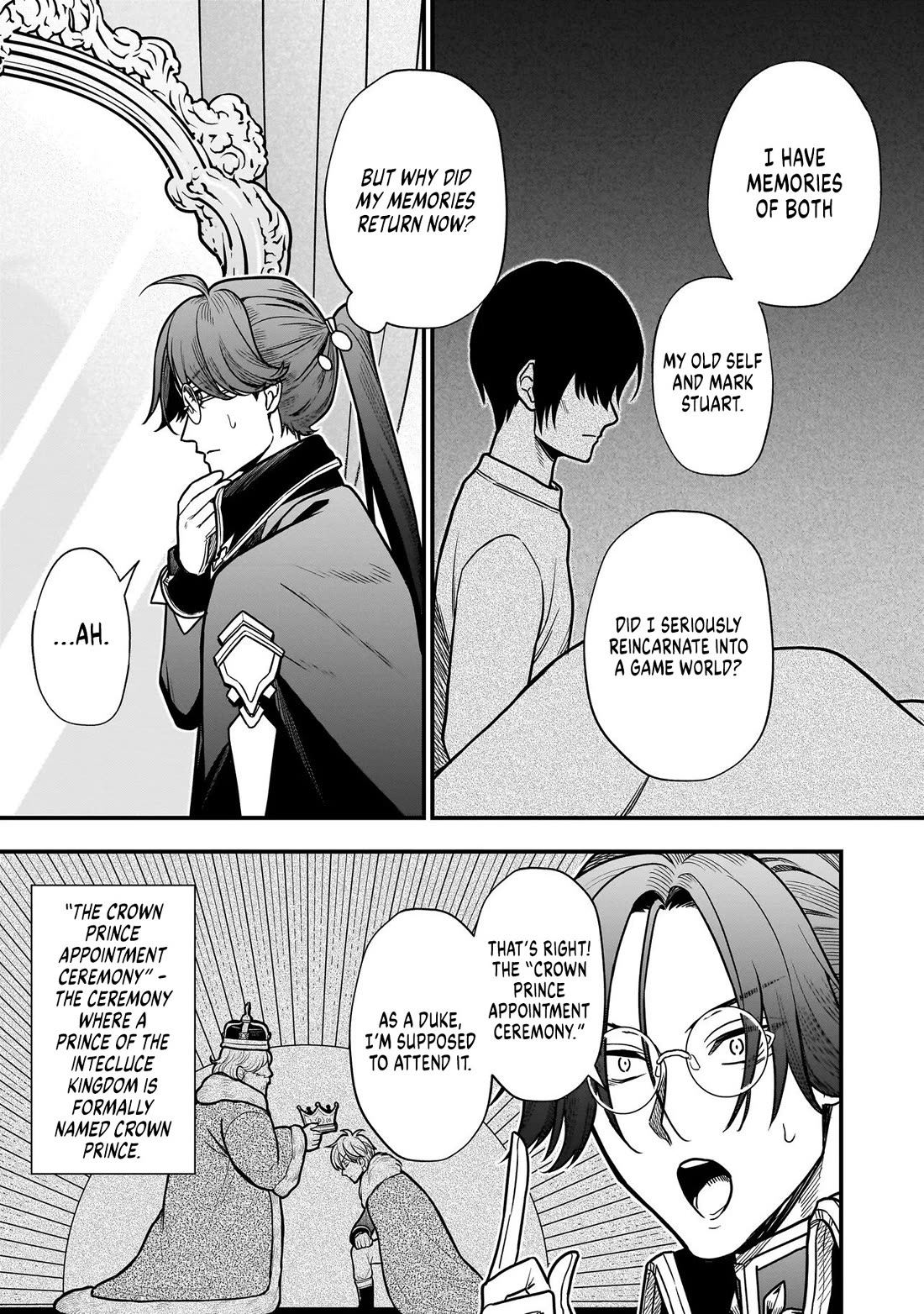 Reincarnated as a Villainous Duke to Be Condemned by My Daughter Chapter 1 page 8 - Chapter 1: Withdraw From This Mid-Boss Setup!