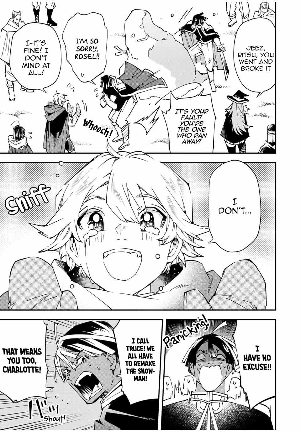 Reincarnated as an Aristocrat with an Appraisal Skill Chapter 100 page 17 - Chapter 100: Snowball Fight