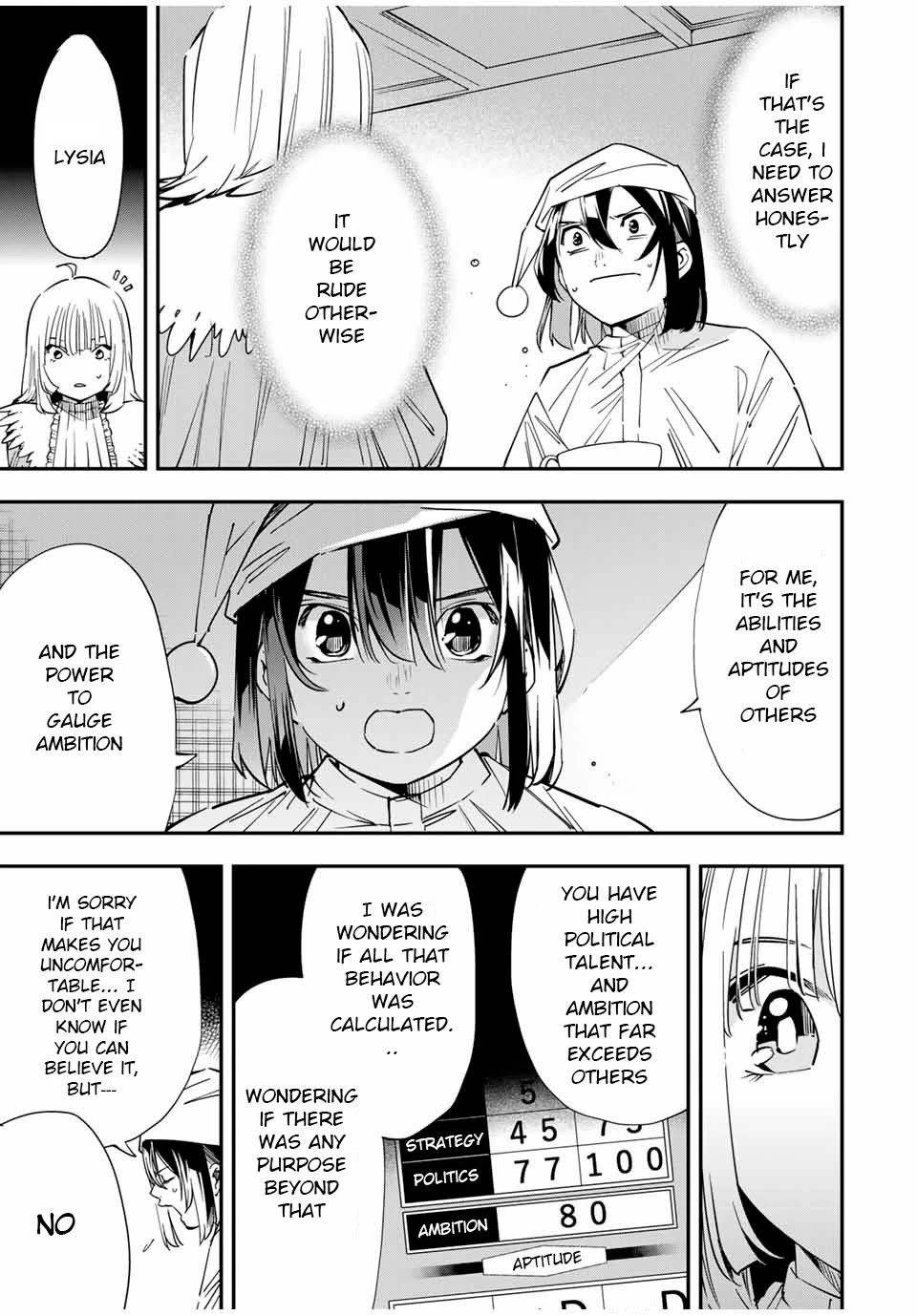 Reincarnated as an Aristocrat with an Appraisal Skill Chapter 21 page 17 - Chapter 21: Forgiving Wishes