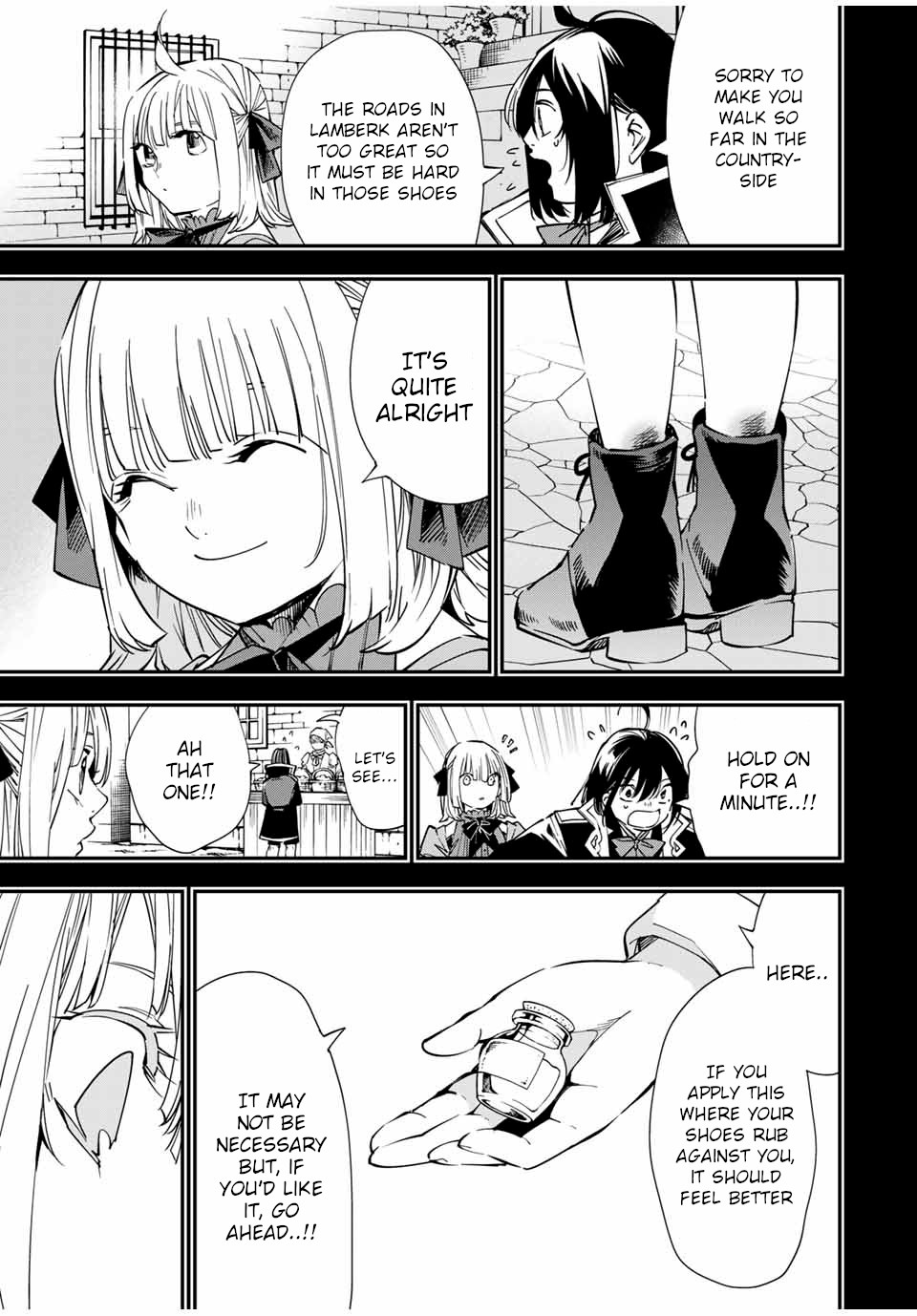 Reincarnated as an Aristocrat with an Appraisal Skill Chapter 22 page 13 - Chapter 22: A Girl's Determination