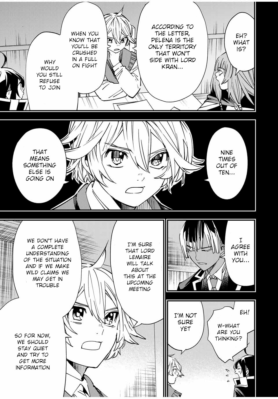 Reincarnated as an Aristocrat with an Appraisal Skill Chapter 33 page 13 - Chapter 33: Reunions and Policies