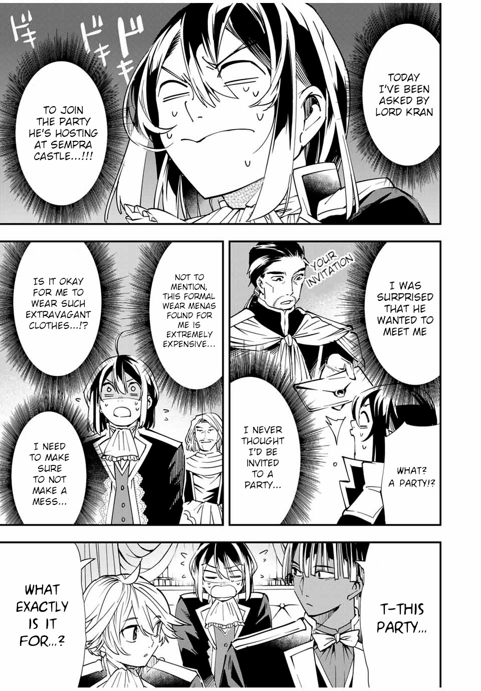 Reincarnated as an Aristocrat with an Appraisal Skill Chapter 39 page 3 - Chapter 39: Party