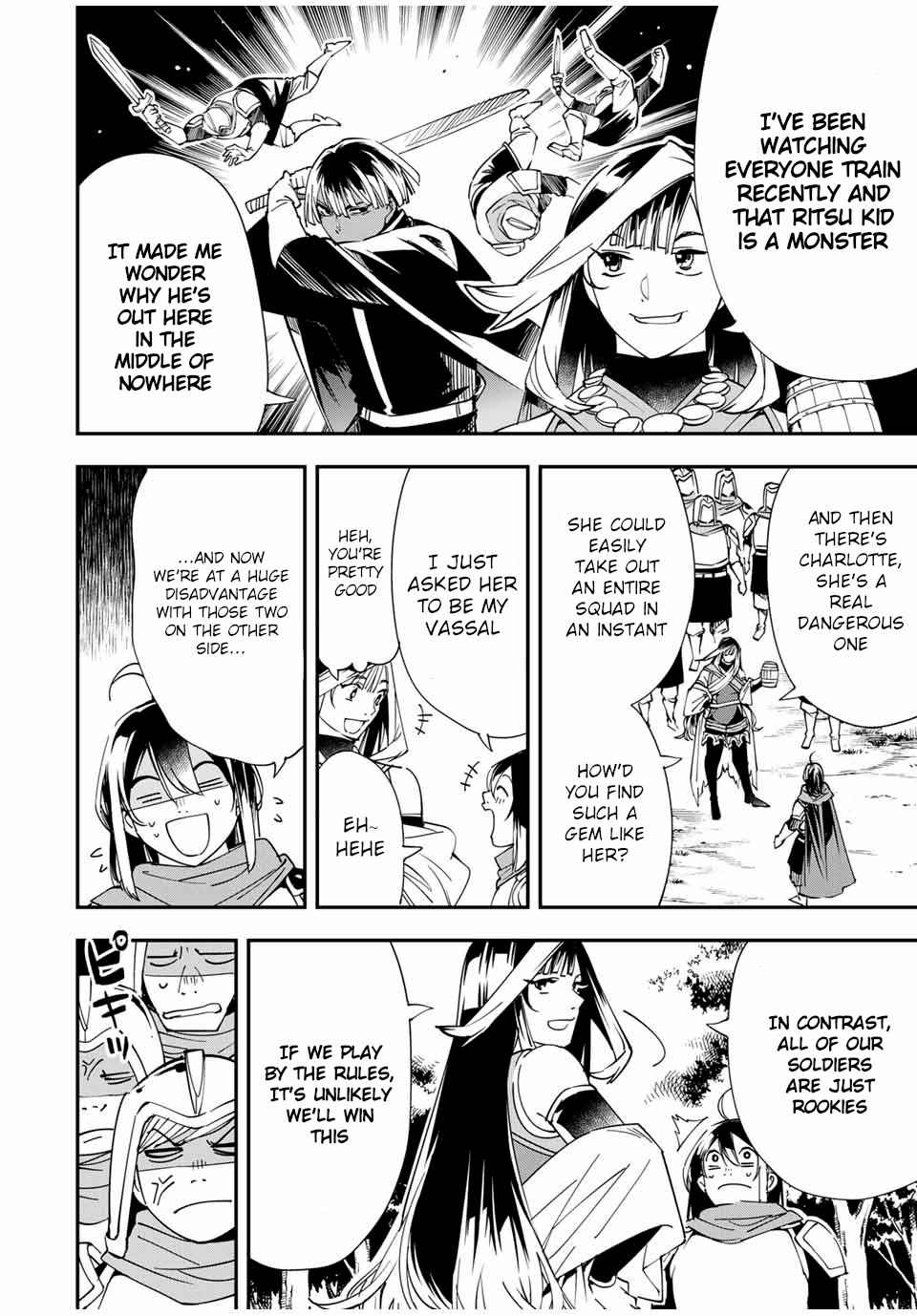 Reincarnated as an Aristocrat with an Appraisal Skill Chapter 44 page 10 - Chapter 44: Mock Battle (1)