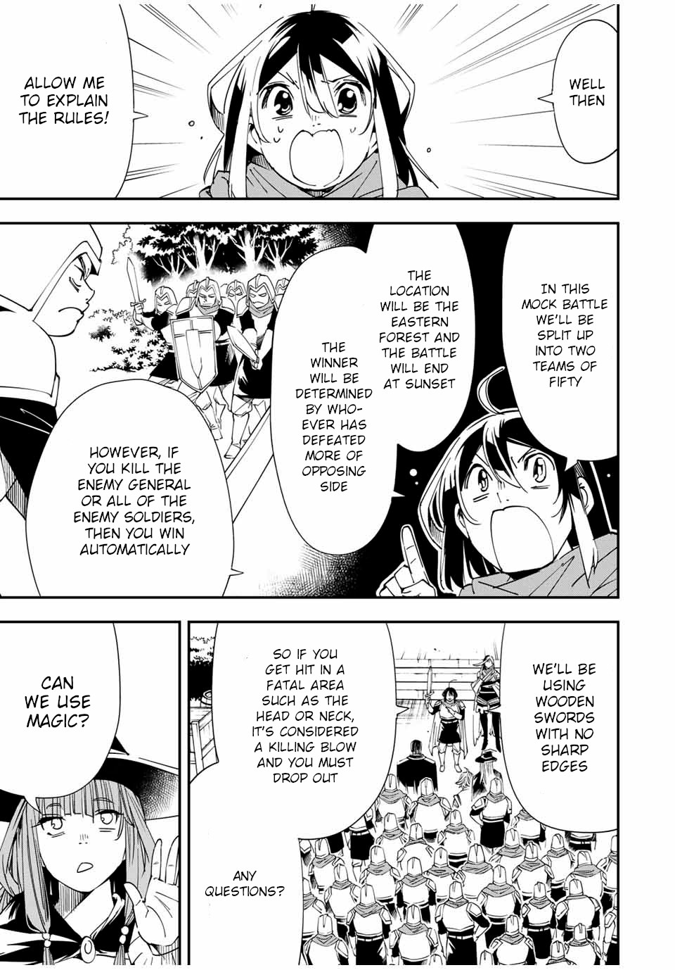 Reincarnated as an Aristocrat with an Appraisal Skill Chapter 44 page 3 - Chapter 44: Mock Battle (1)