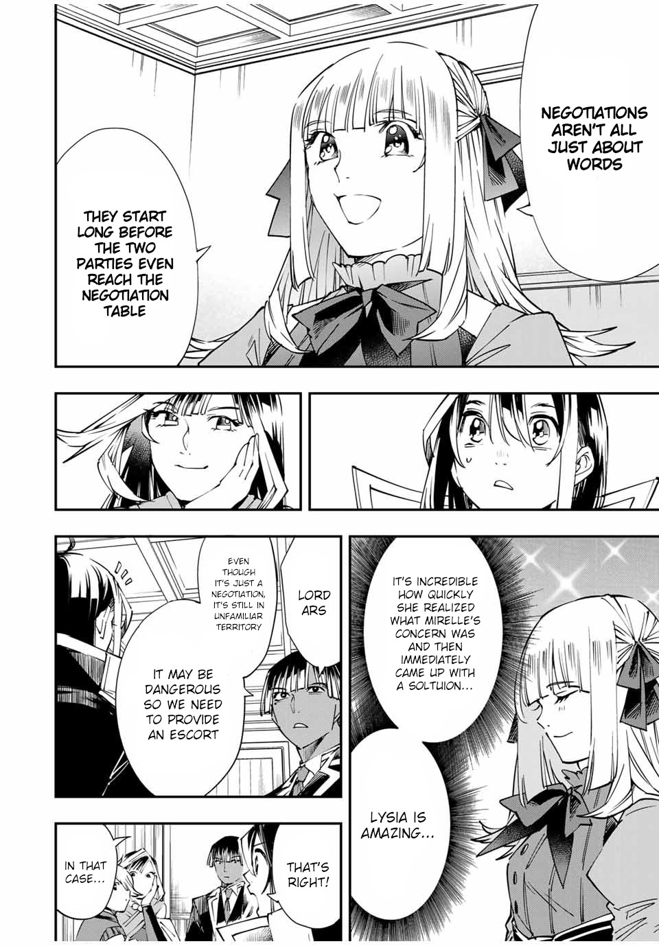 Reincarnated as an Aristocrat with an Appraisal Skill Chapter 54 page 8 - Chapter 54: Wife's Role