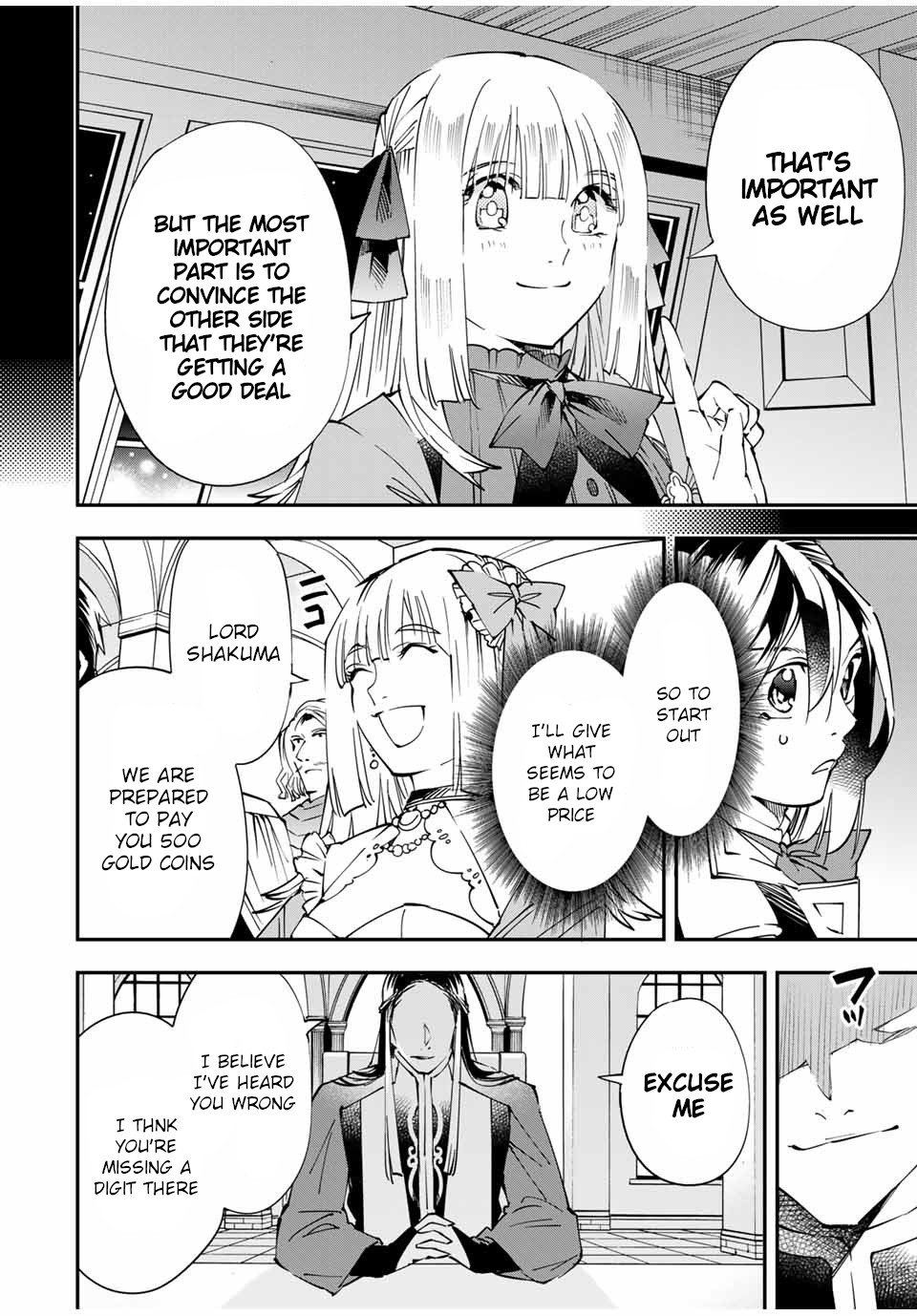 Reincarnated as an Aristocrat with an Appraisal Skill Chapter 57 page 12 - Chapter 57: Negotiations (1)