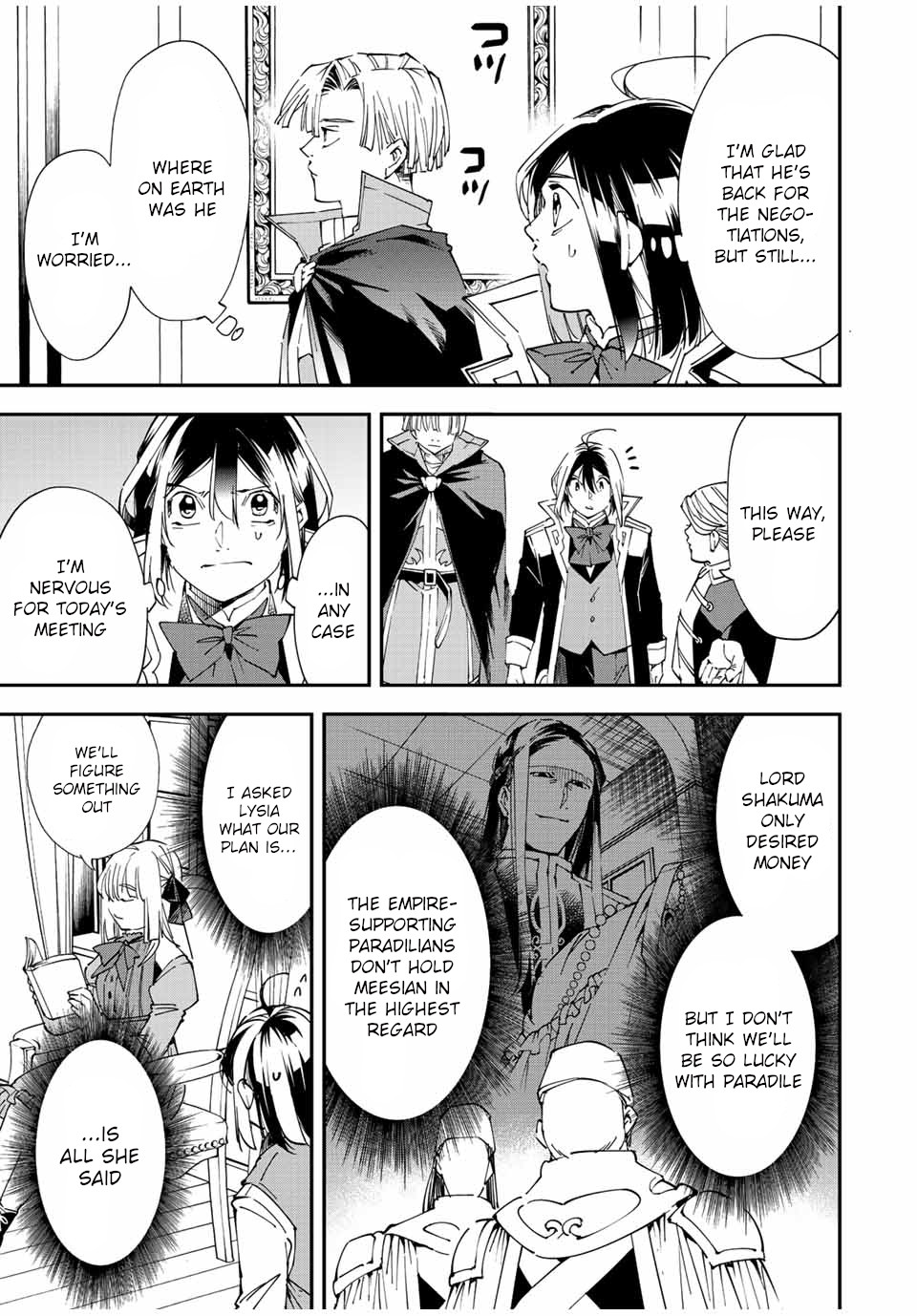 Reincarnated as an Aristocrat with an Appraisal Skill Chapter 61 page 3 - Chapter 61: Negotiations with Paradile