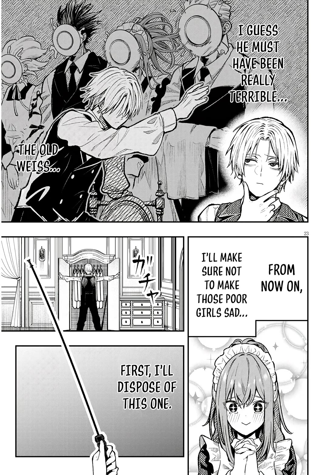 Reincarnated as the Lazy and Villainous Noble, I Broke the Scenario and Became the Most Formidable With Extraordinary Magic Chapter 1 page 23 - Chapter 1