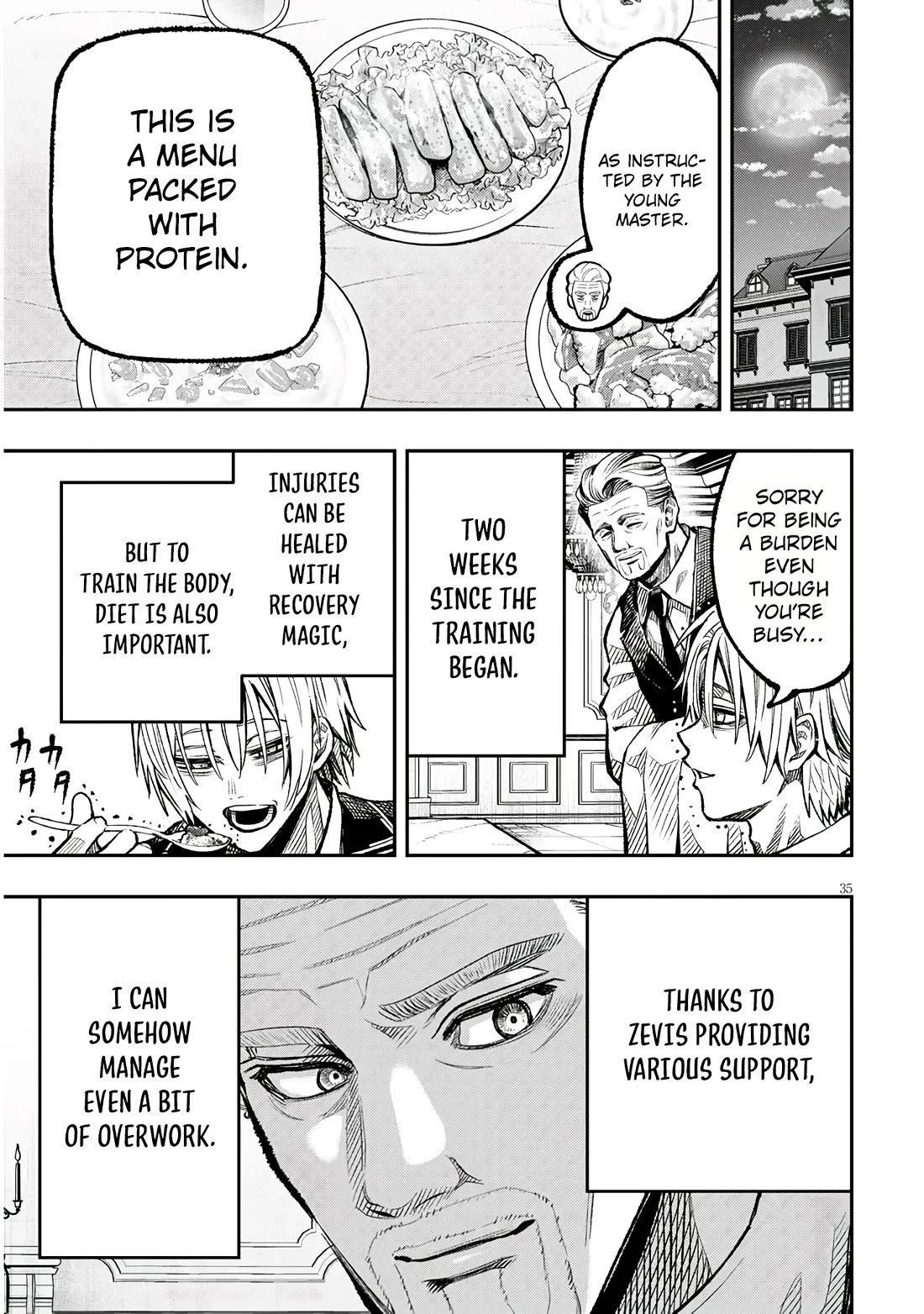 Reincarnated as the Lazy and Villainous Noble, I Broke the Scenario and Became the Most Formidable With Extraordinary Magic Chapter 1 page 35 - Chapter 1