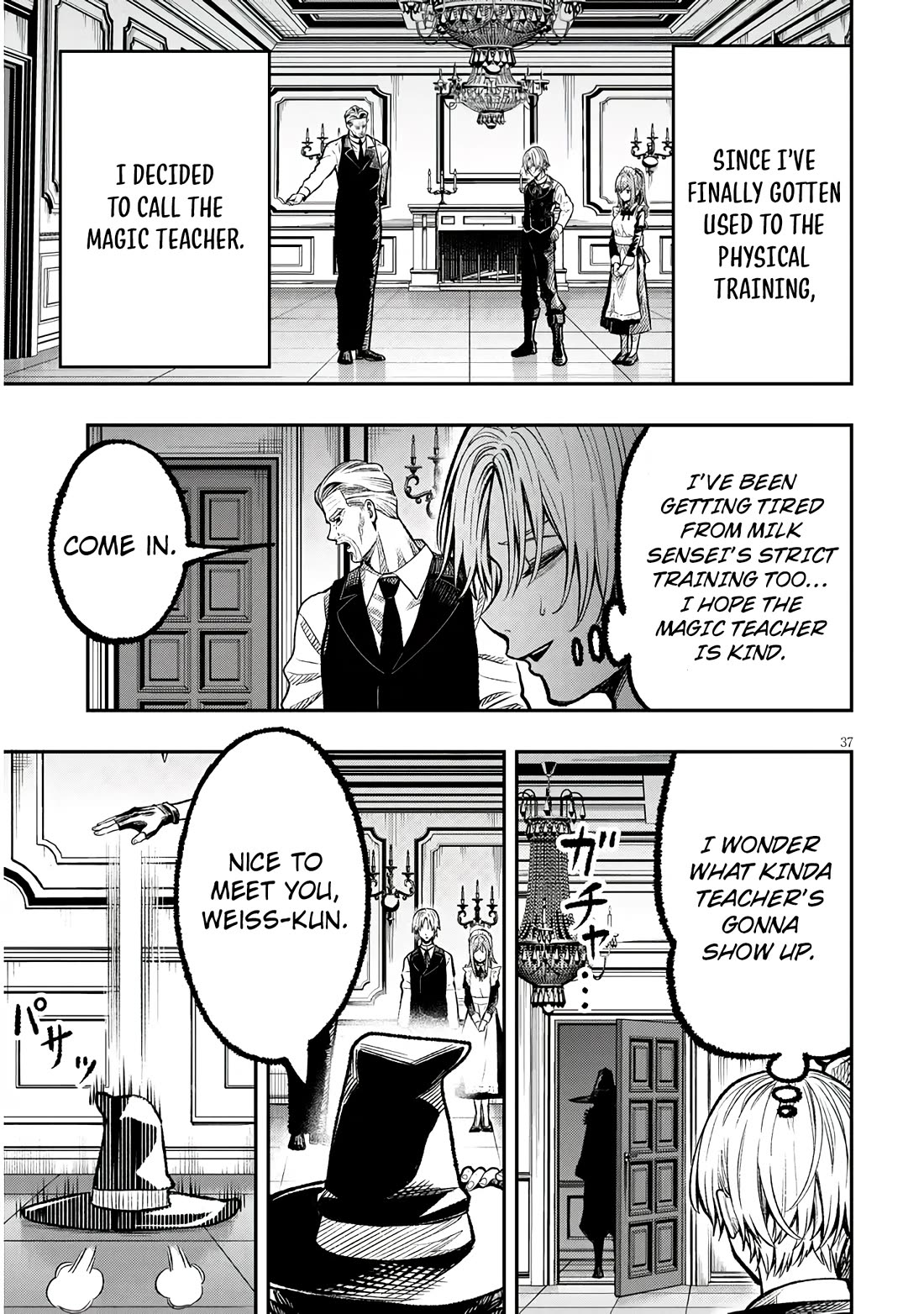 Reincarnated as the Lazy and Villainous Noble, I Broke the Scenario and Became the Most Formidable With Extraordinary Magic Chapter 1 page 37 - Chapter 1