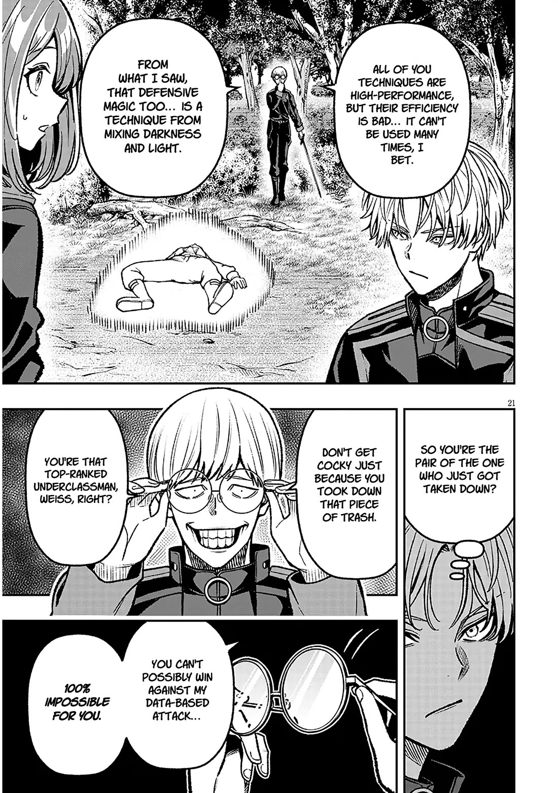 Reincarnated as the Lazy and Villainous Noble, I Broke the Scenario and Became the Most Formidable With Extraordinary Magic Chapter 11 page 21 - Chapter 11: Carelessness is the Greatest Enemy